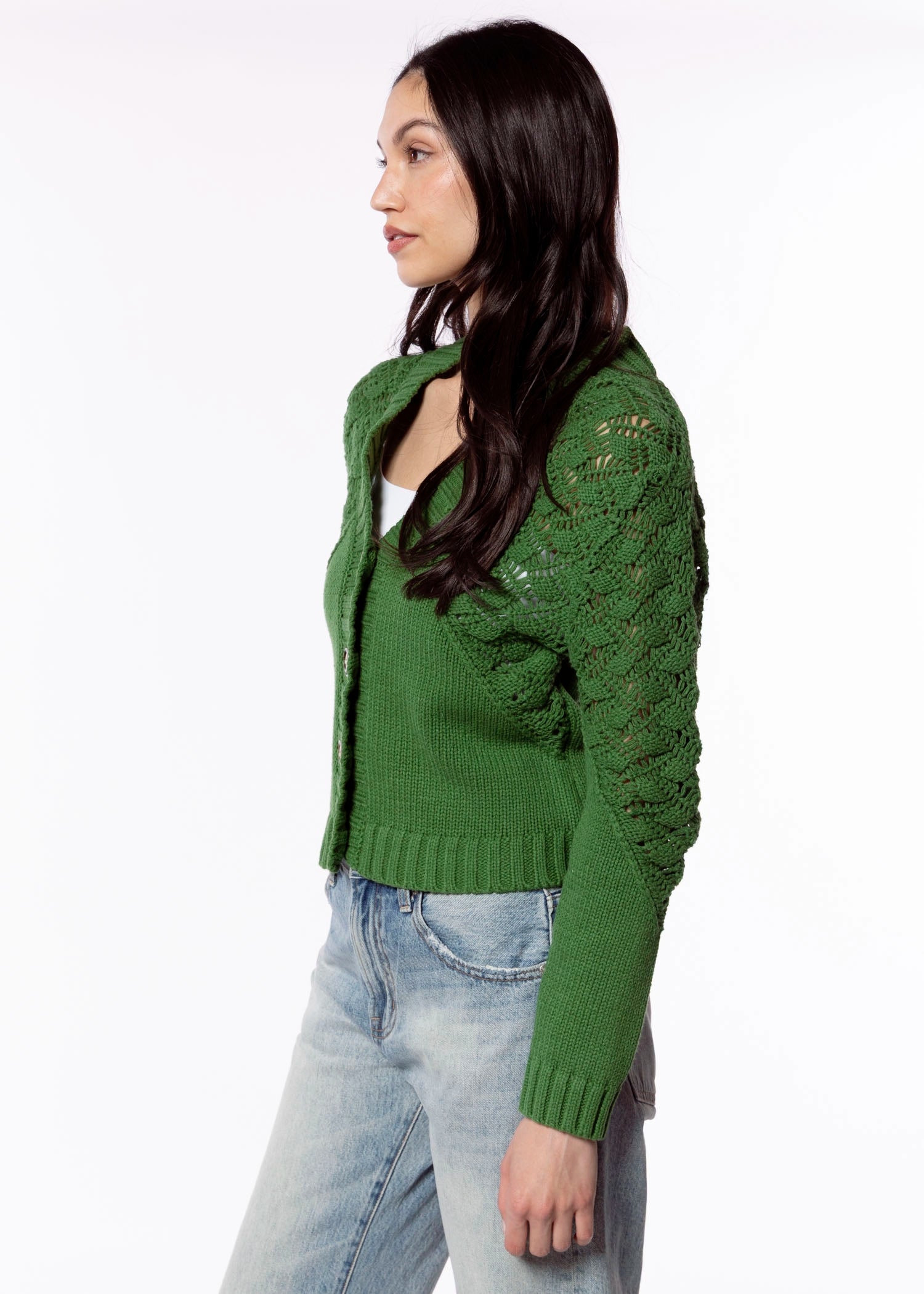 swatch_Grass heartloom amalda cardi