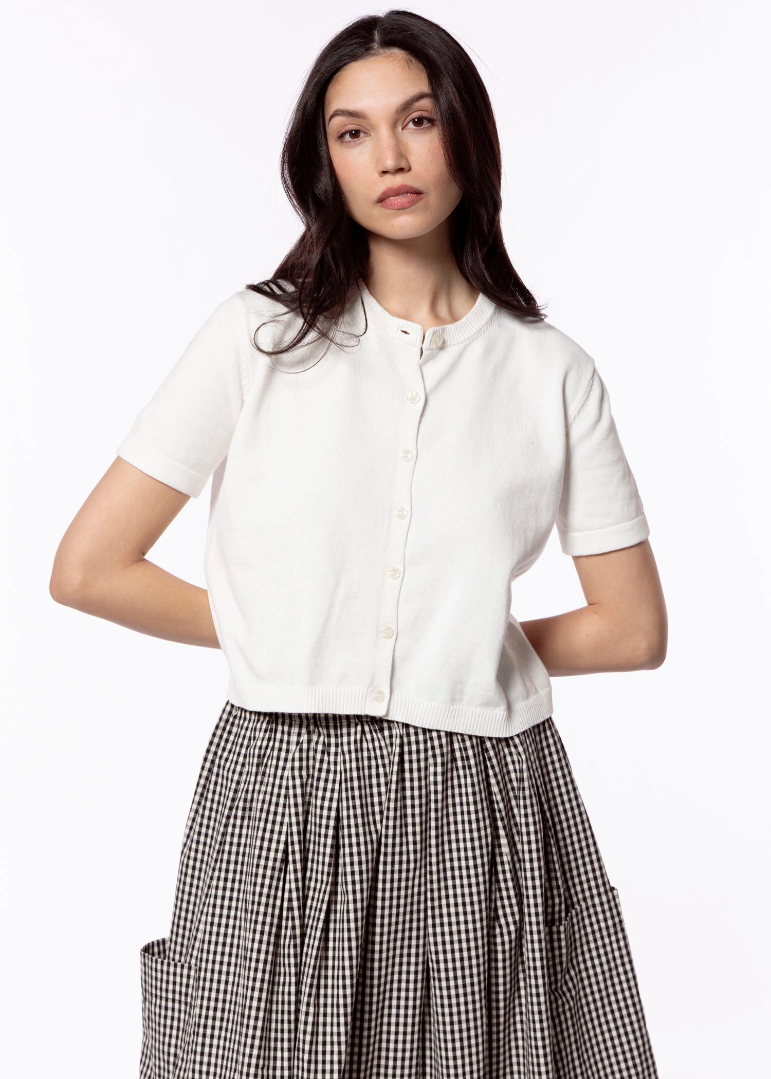 swatch_White perfect white tee maude cardigan