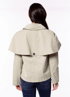 swatch_Tan avec les filles cotton cape jacket