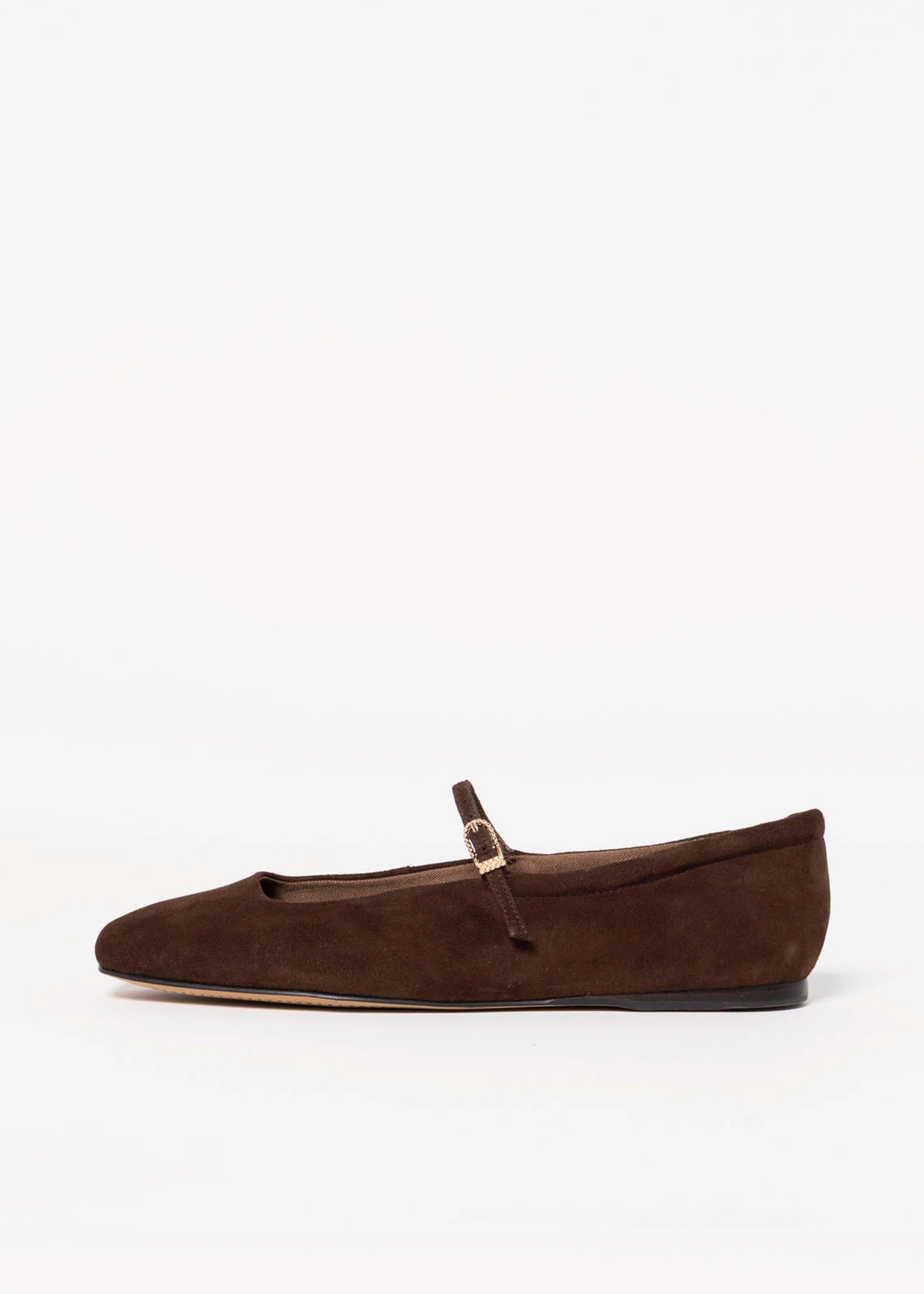 swatch_Dark Brown Suede dolce vita reyes ballet flat