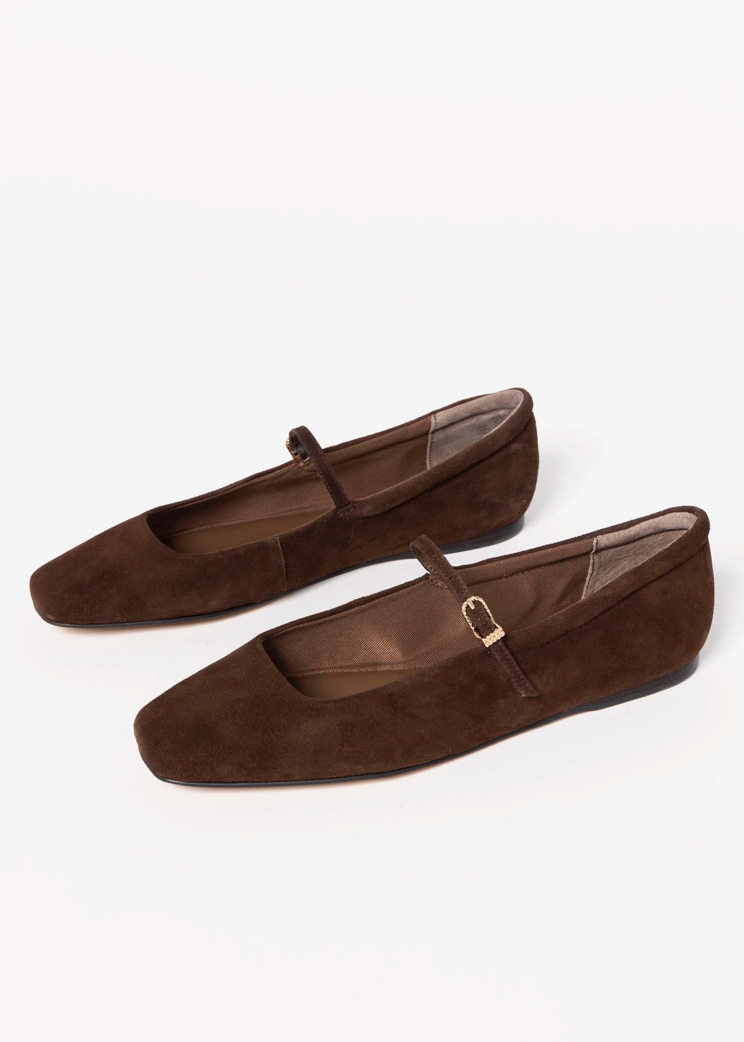 swatch_Dark Brown Suede dolce vita reyes ballet flat