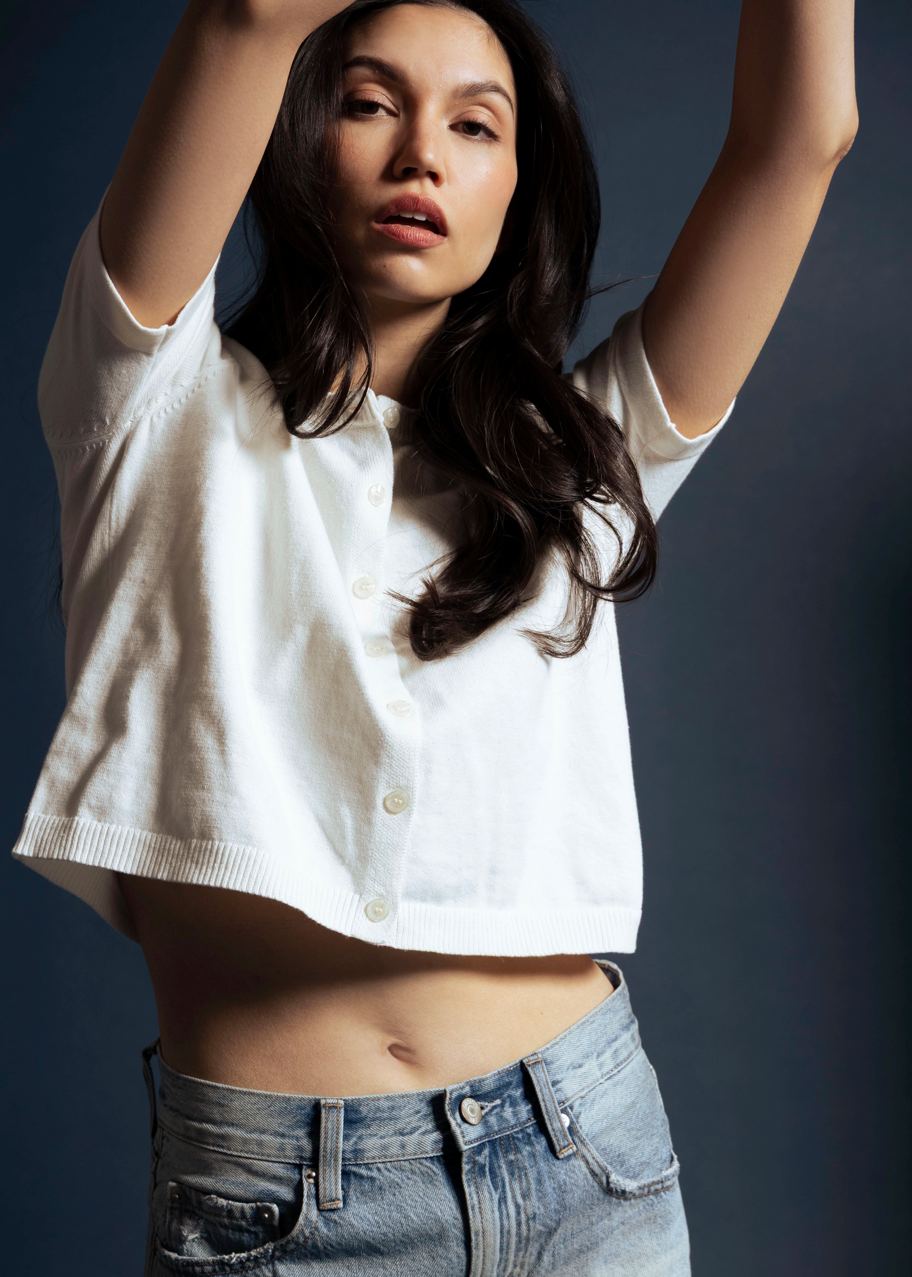 swatch_White perfect white tee maude cardigan