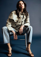 swatch_Tan avec les filles cotton cape jacket