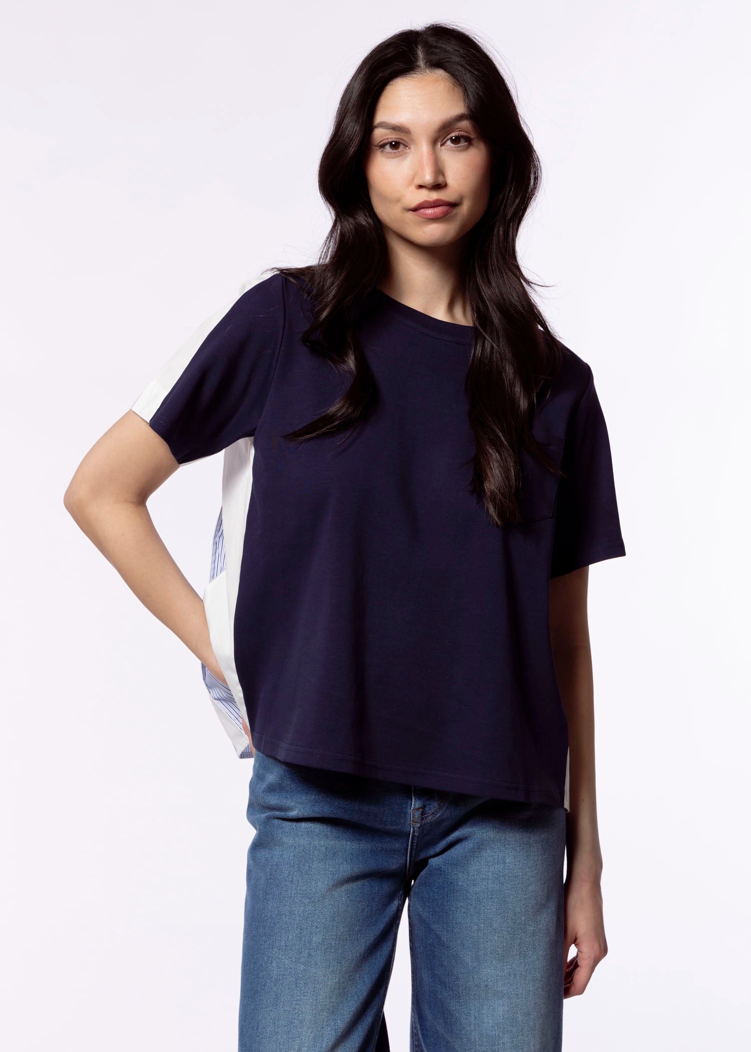 swatch_Navy joh apparel jaidyn top