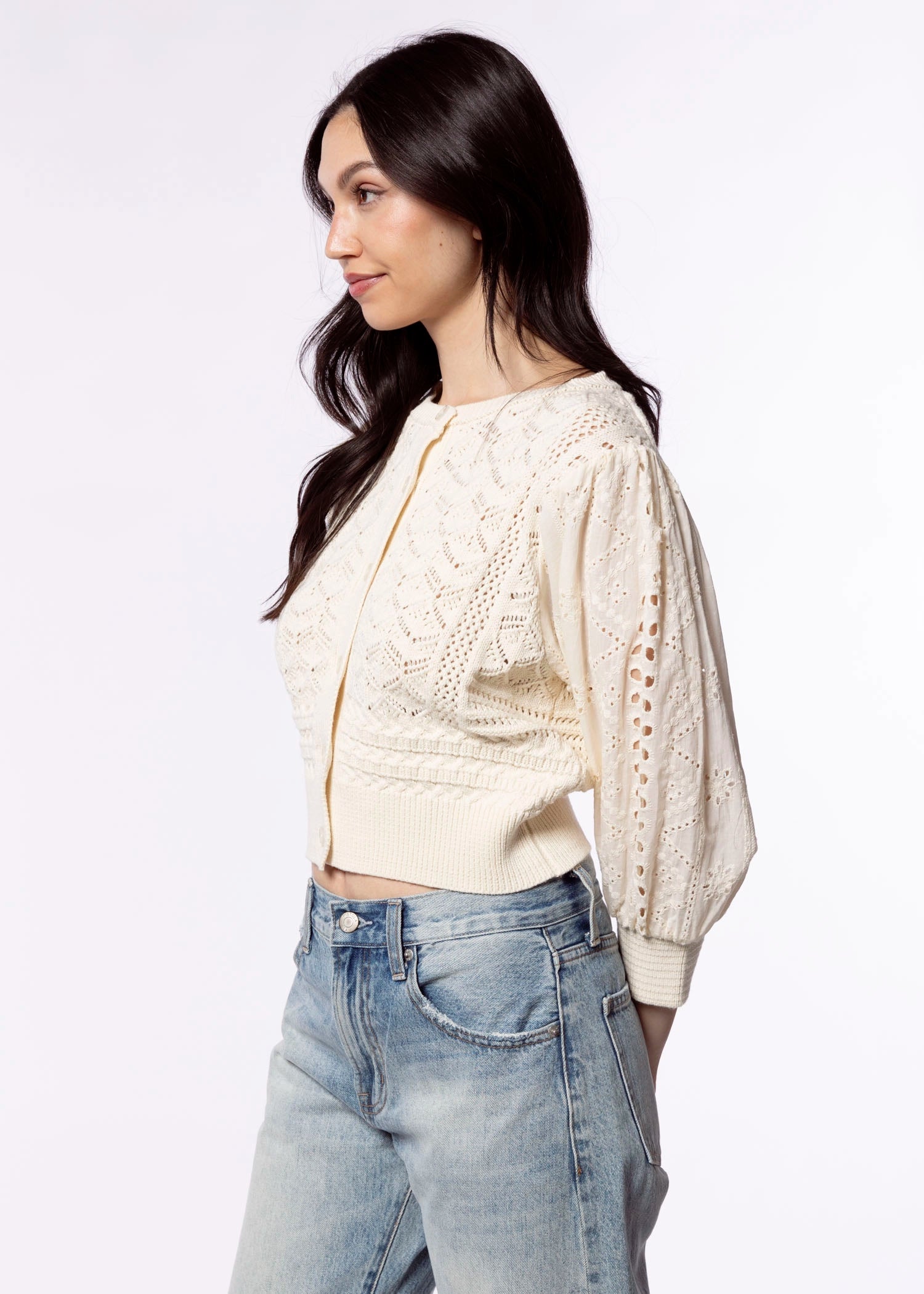 swatch_neutrals hendry cotton cardigan apparel