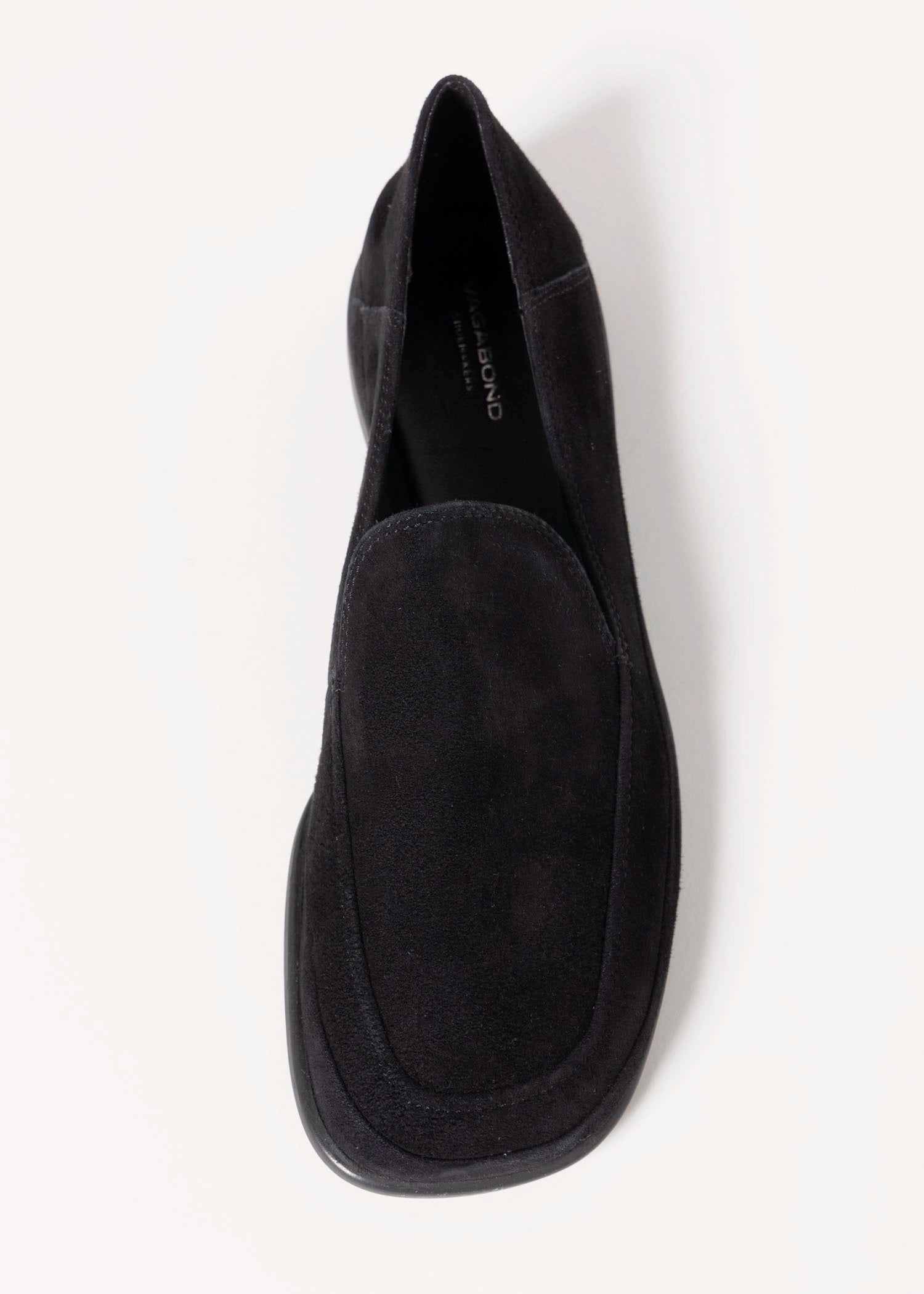 swatch_Black Suede vagabond sammie loafers