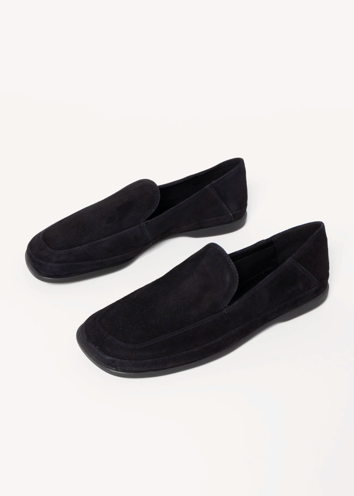 swatch_Black Suede vagabond sammie loafers