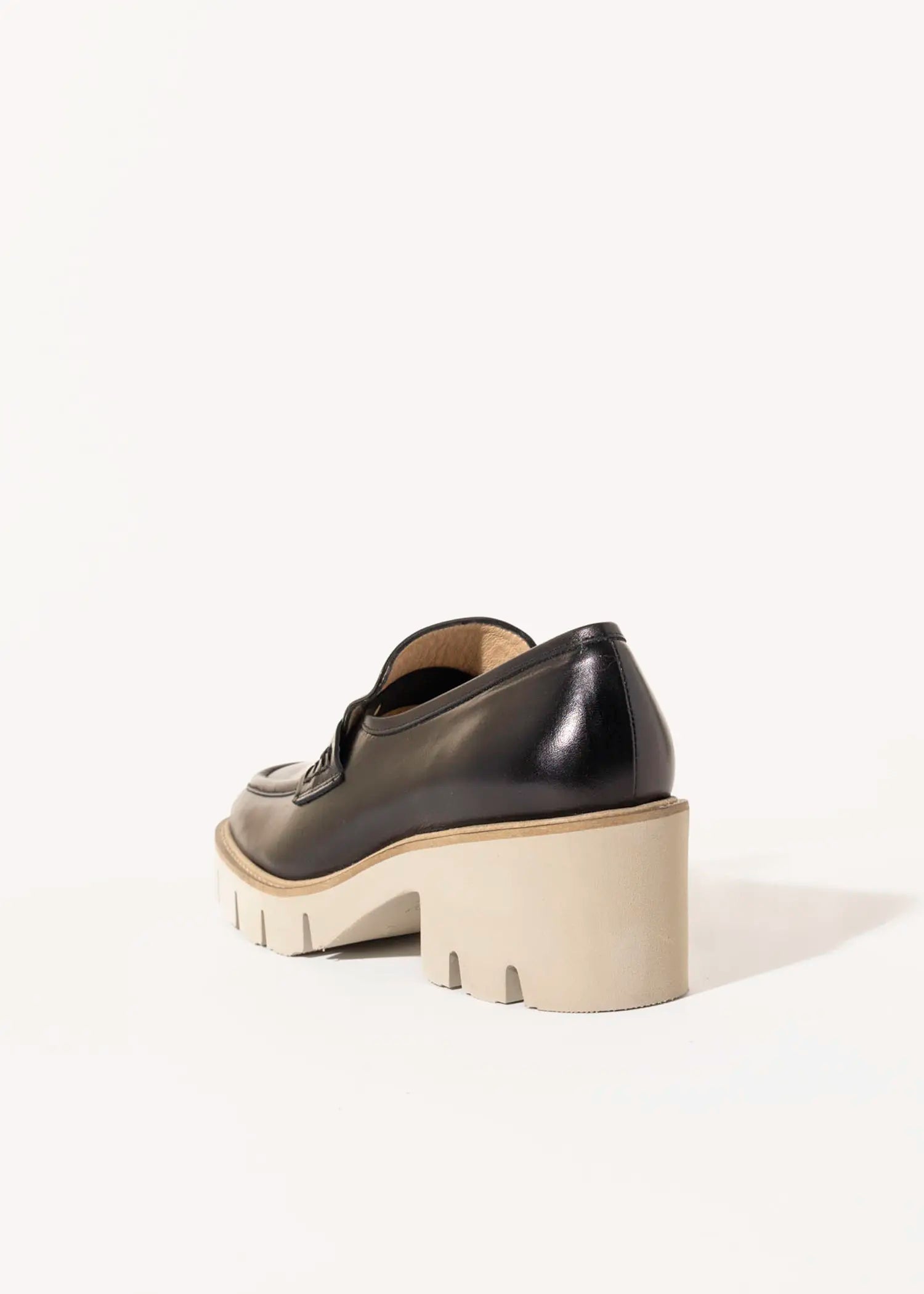 swatch_black leather heeled loafer heels