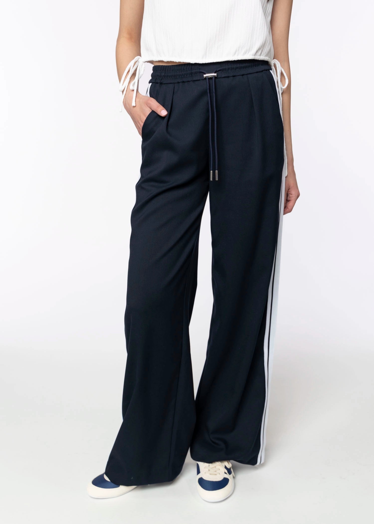 swatch_Navy habitual drawstring track pant