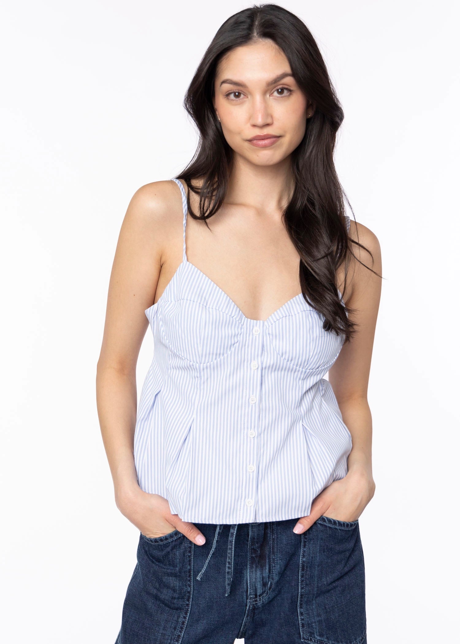 swatch_Light Blue deluc corvo cami top