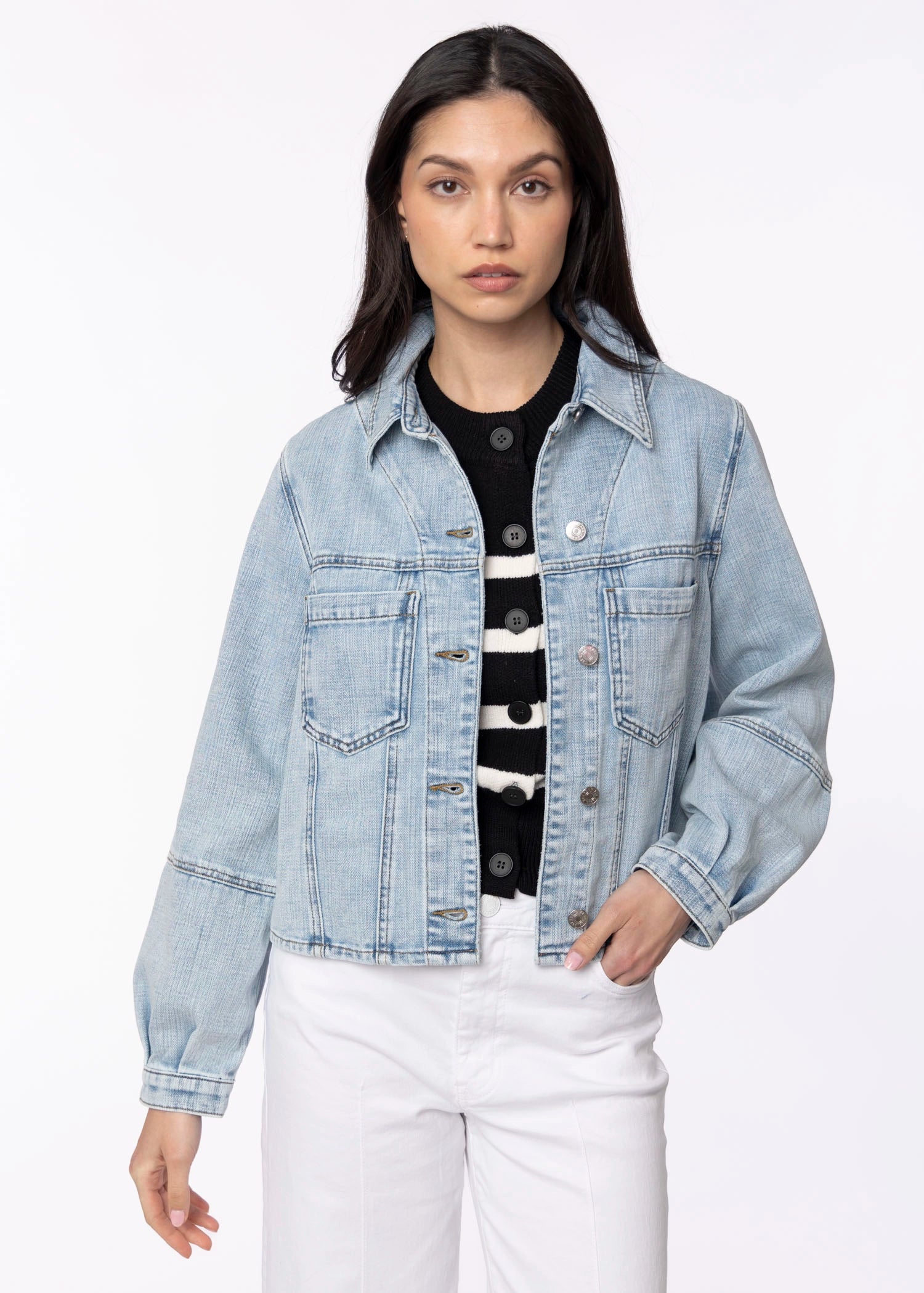 swatch_Light Wash kut denim baily jacket