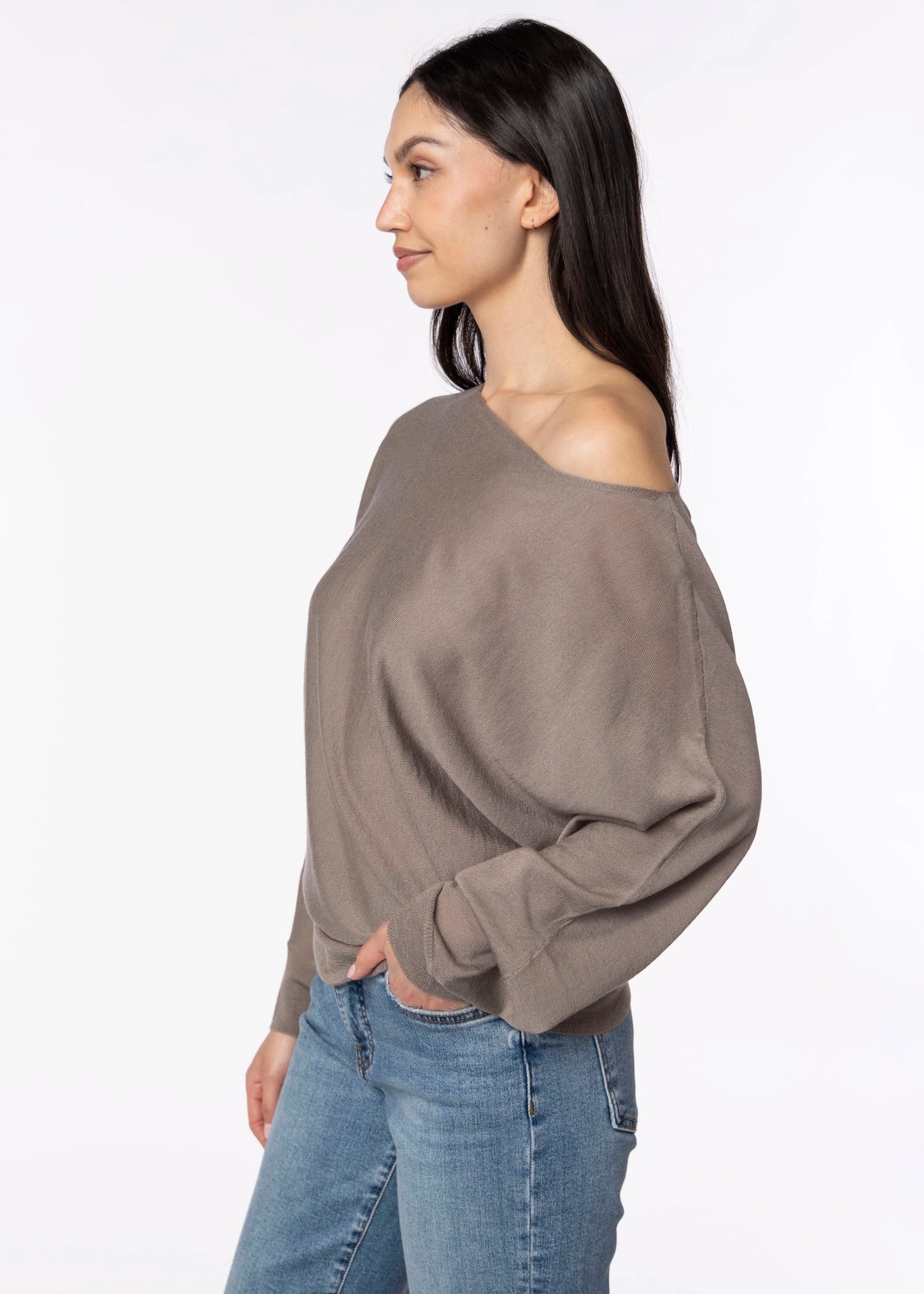 swatch_Taupe favorite daughter the effortless sweater