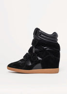 swatch_Black Suede mavis sneaker