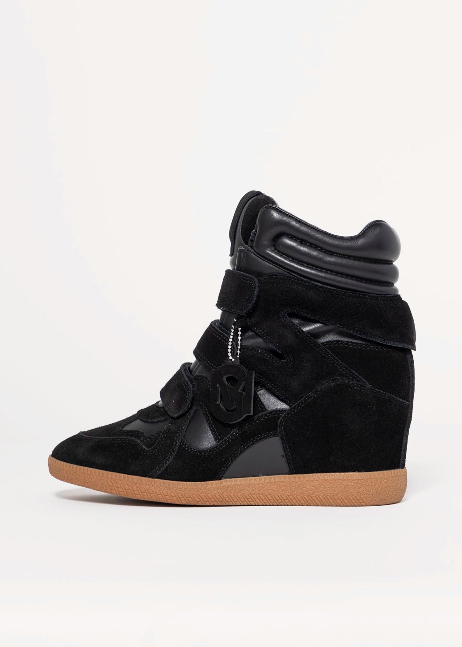 swatch_Black Suede mavis sneaker