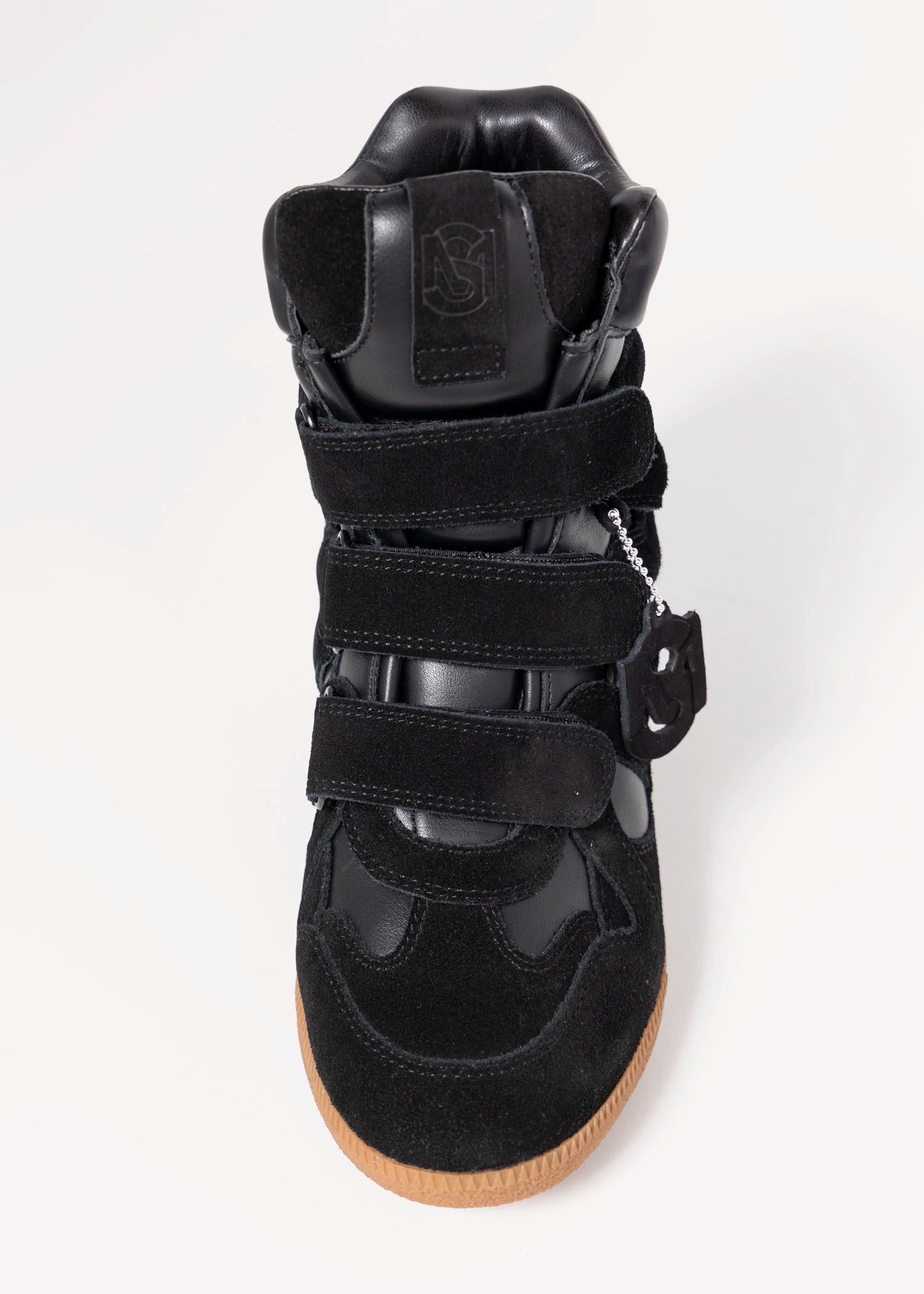 swatch_Black Suede mavis sneaker