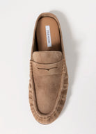 swatch_Taupe Suede rafe loafer steve madden