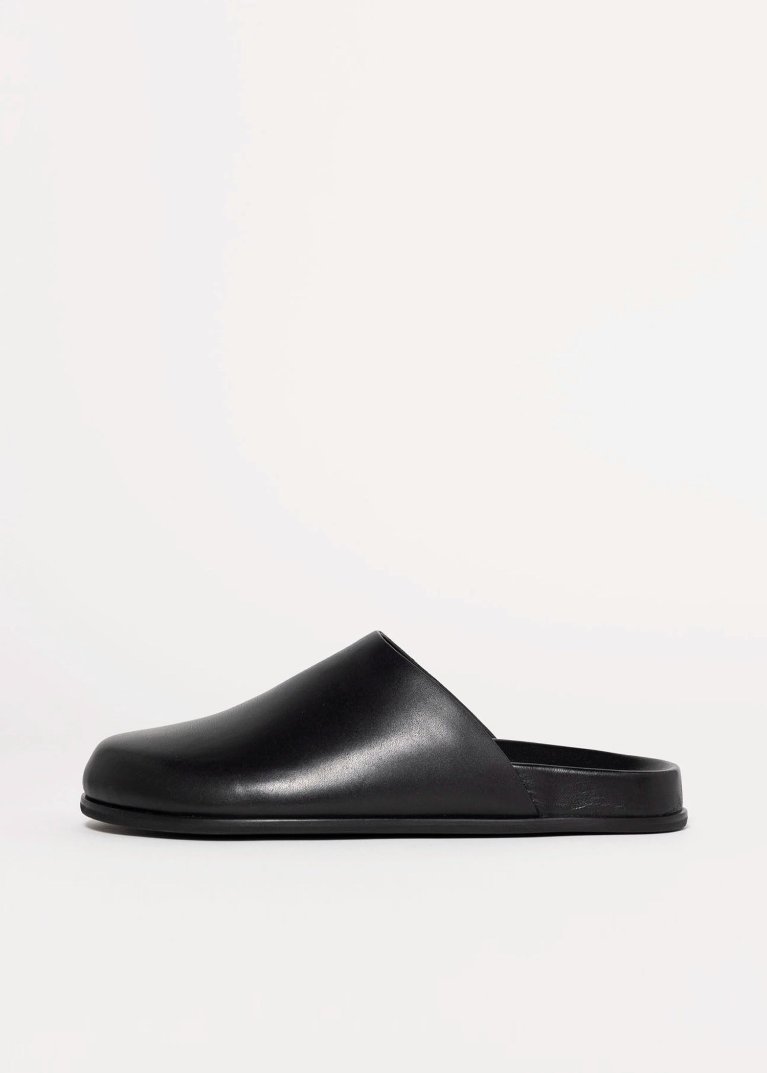 swatch_Black intentionally blank agatha leather clog