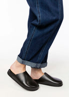 swatch_Black intentionally blank agatha leather clog