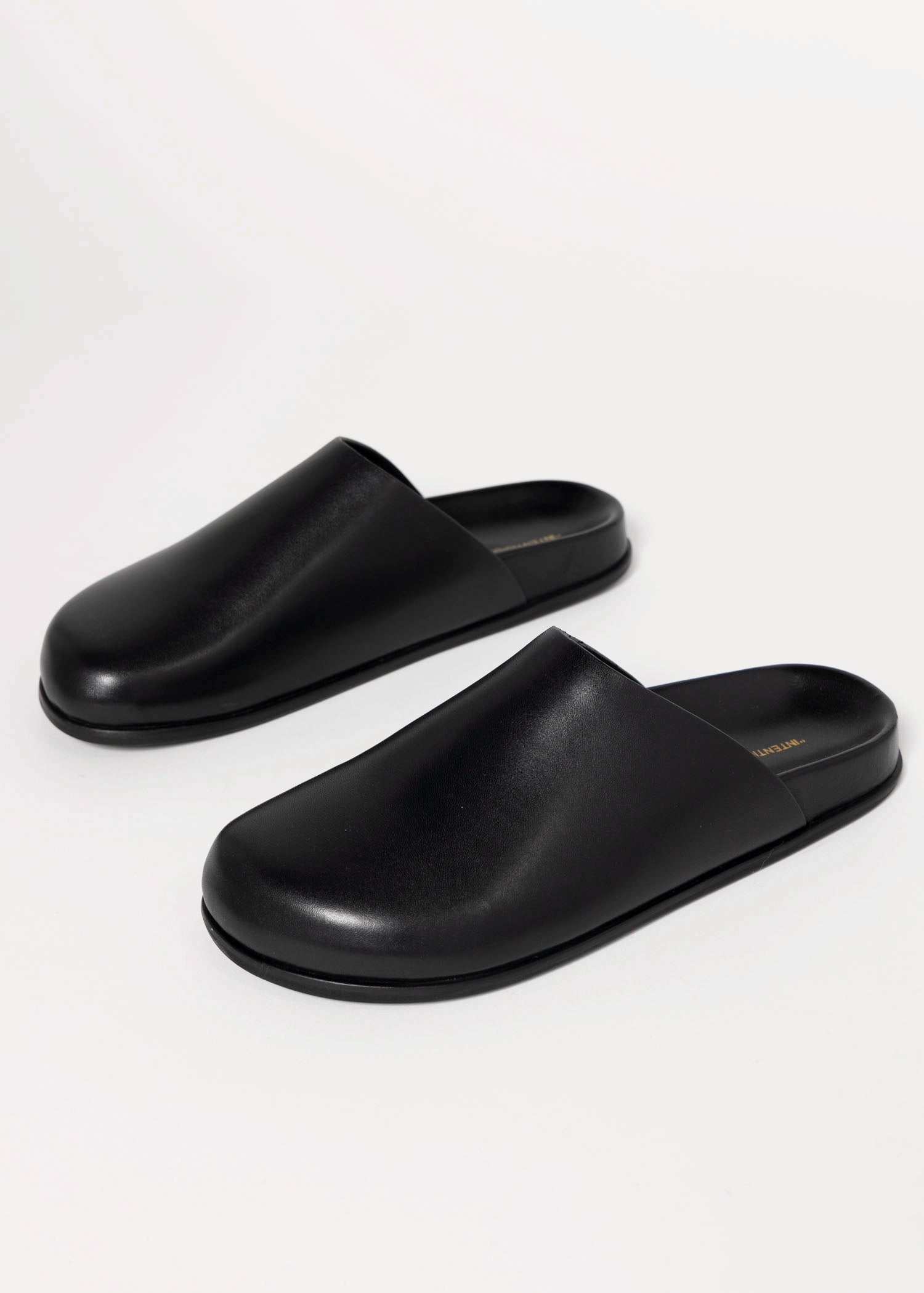 swatch_Black intentionally blank agatha leather clog