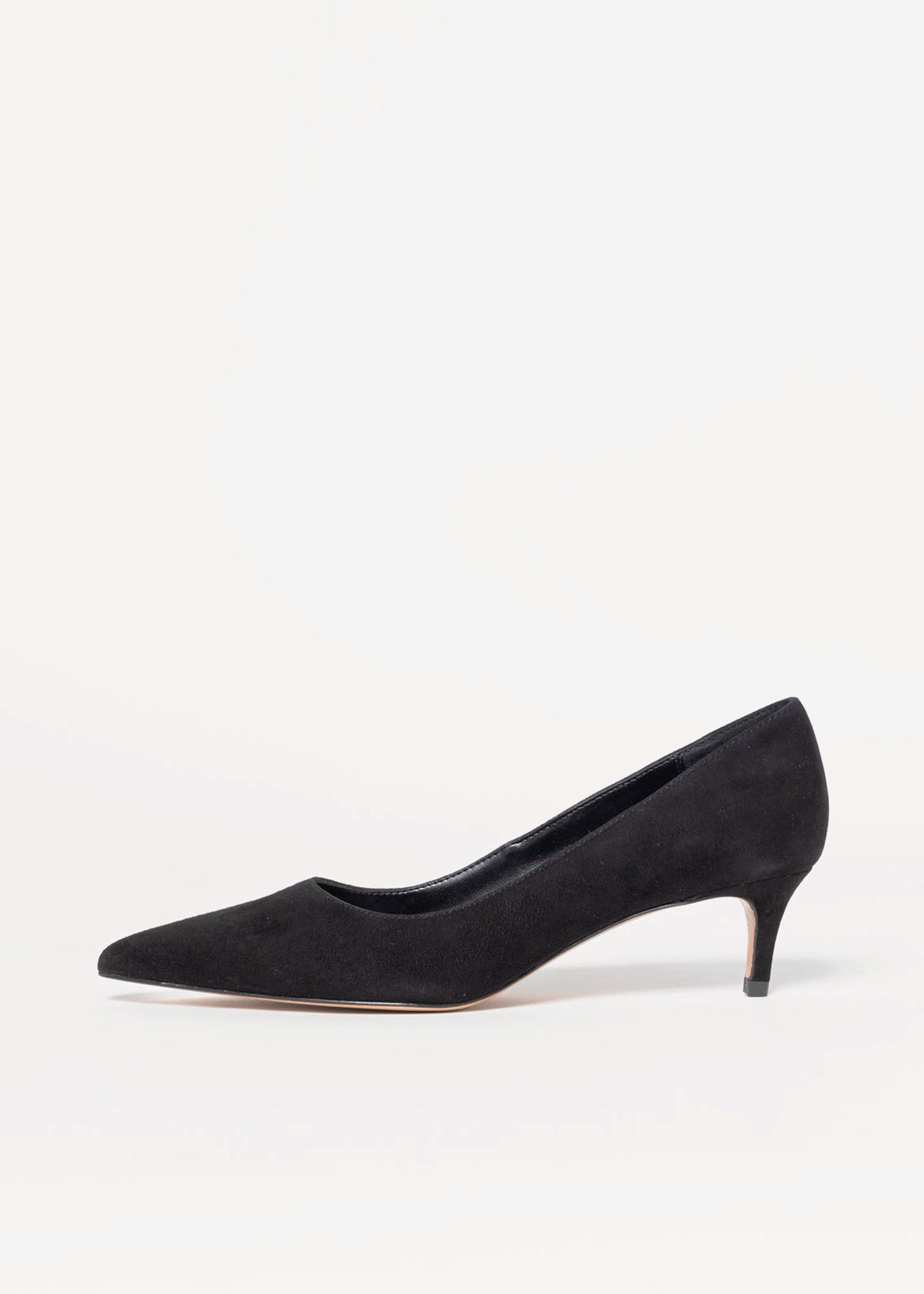 swatch_Black Suede pelle moda aeri pump