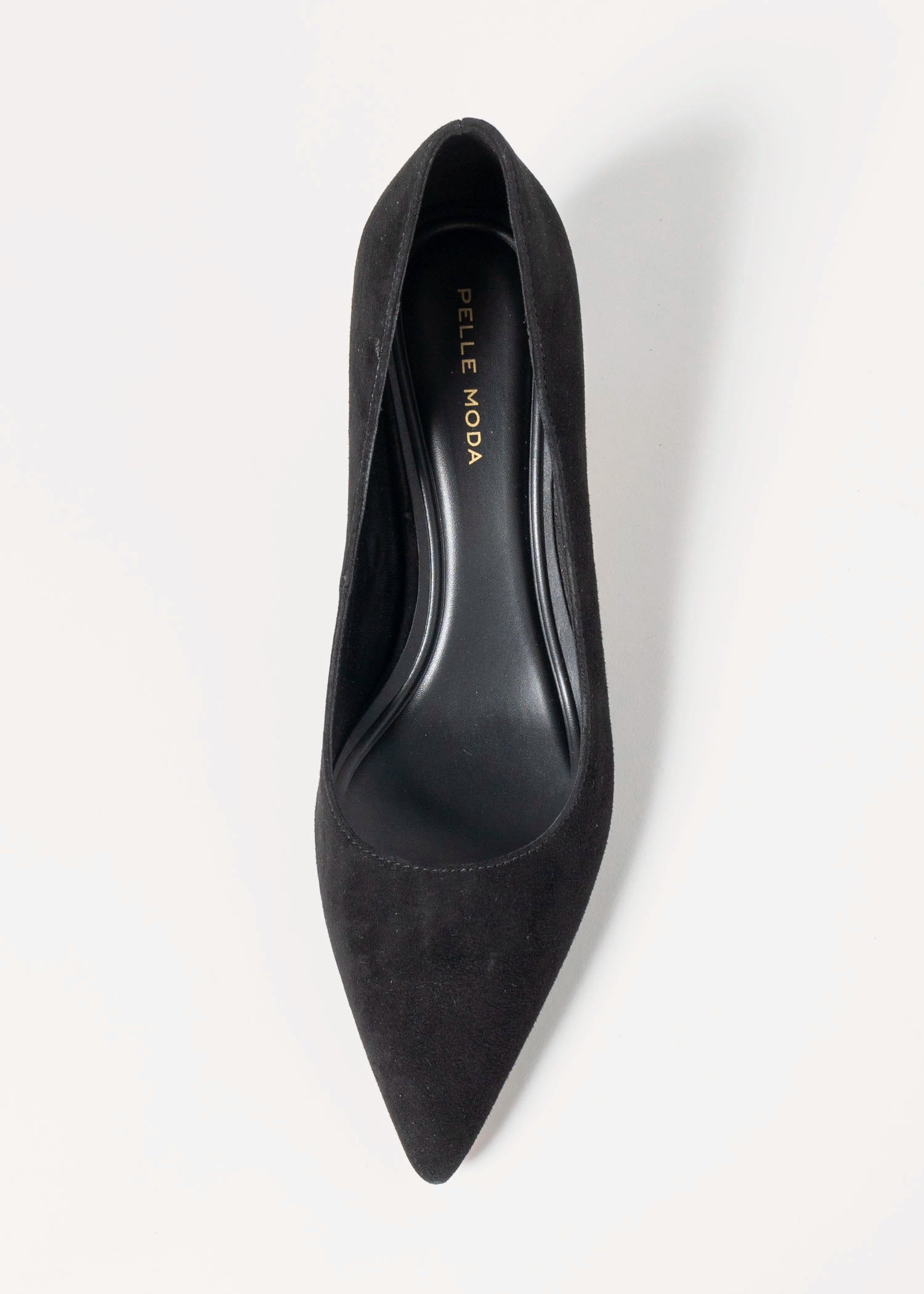 swatch_Black Suede pelle moda aeri pump