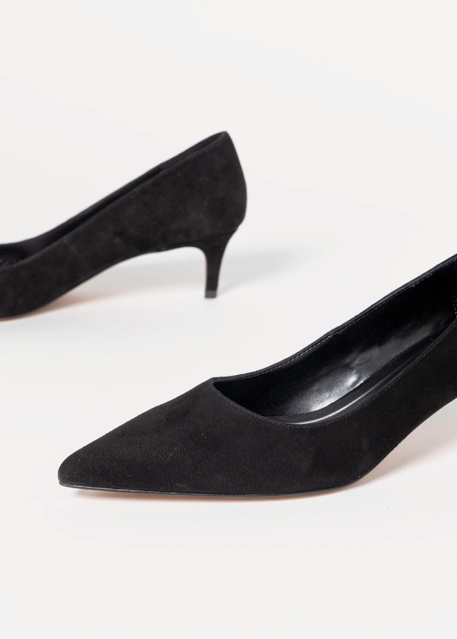 swatch_Black Suede pelle moda aeri pump