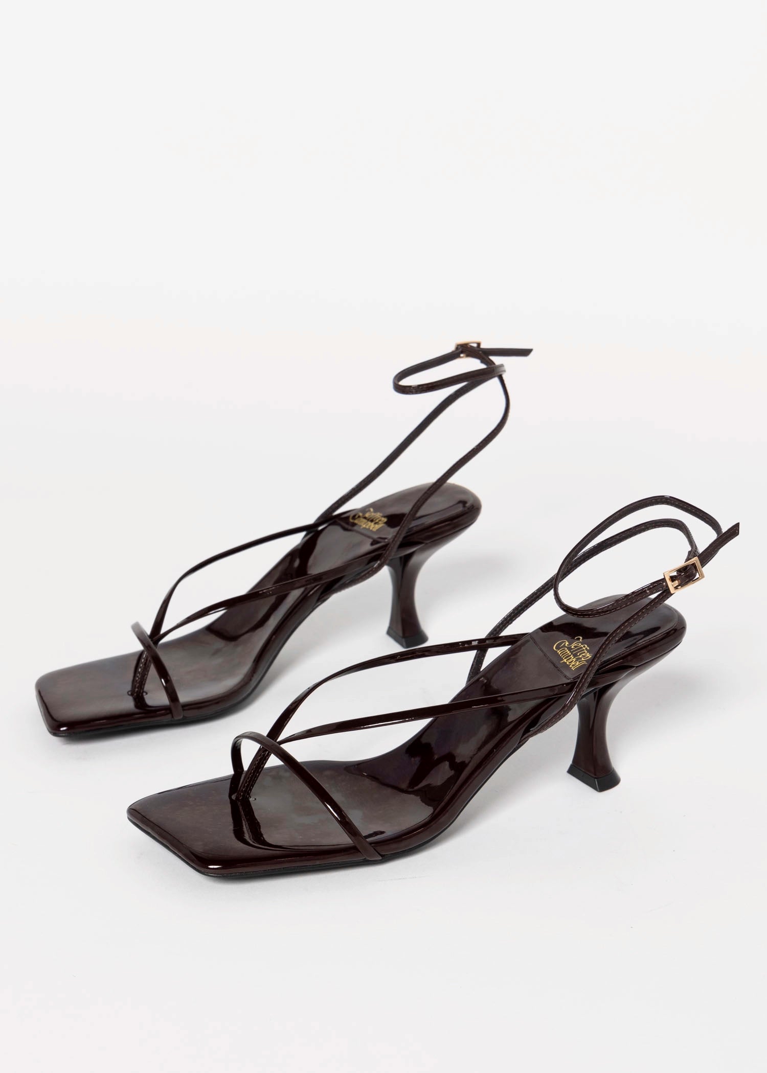 swatch_Coffee Patent fluxx heeled sandal heeled sandals