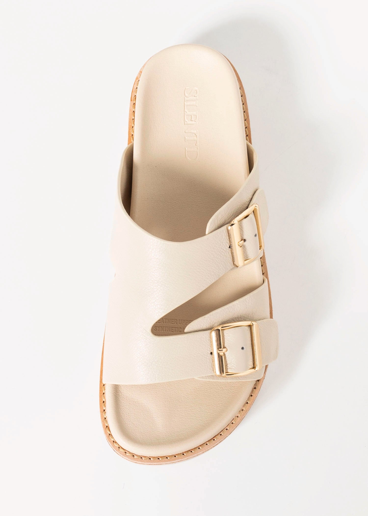 swatch_Milk Leather silent d gizella platform sandal