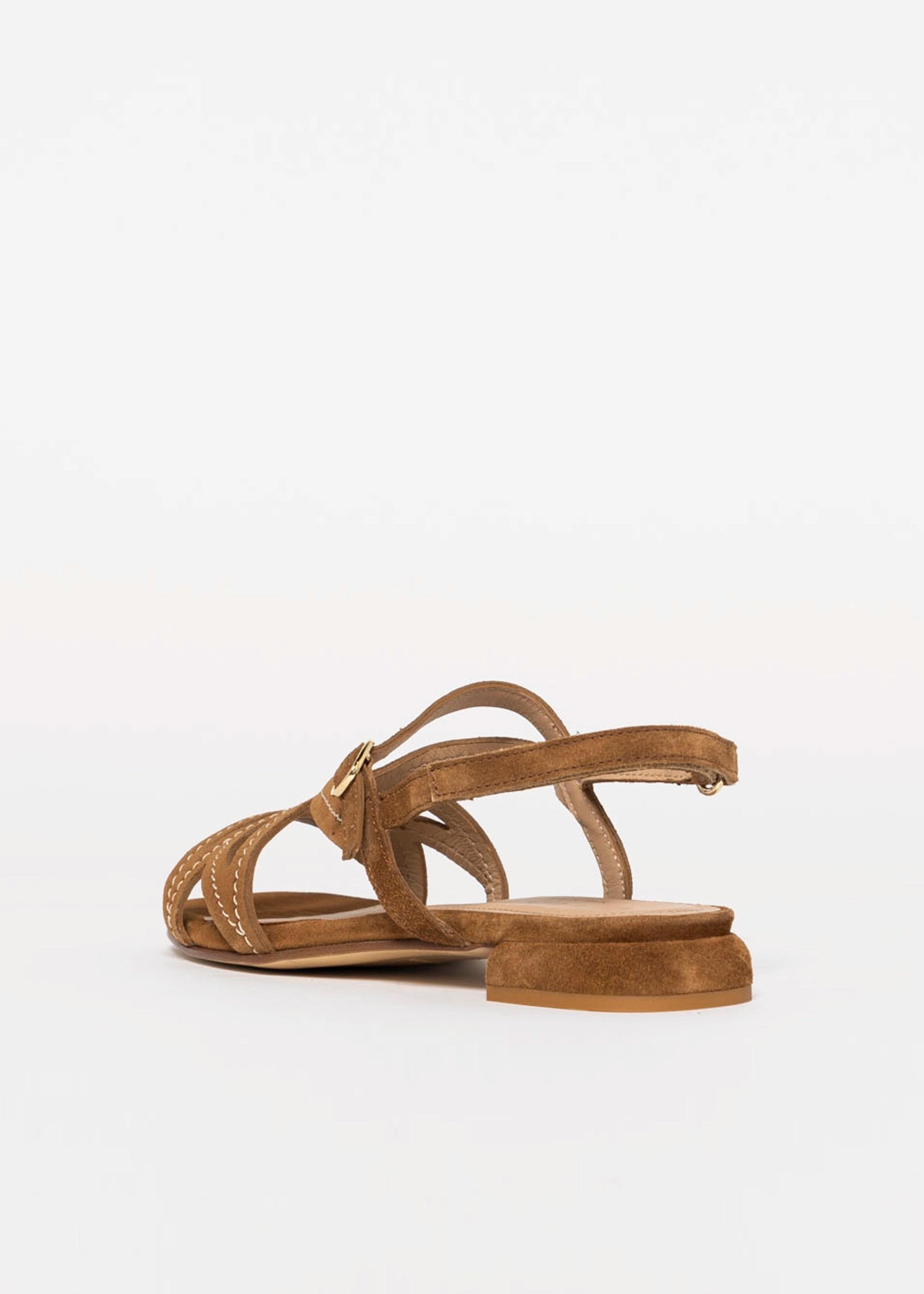 swatch_Whiskey Suede l'idea flat strappy sandal