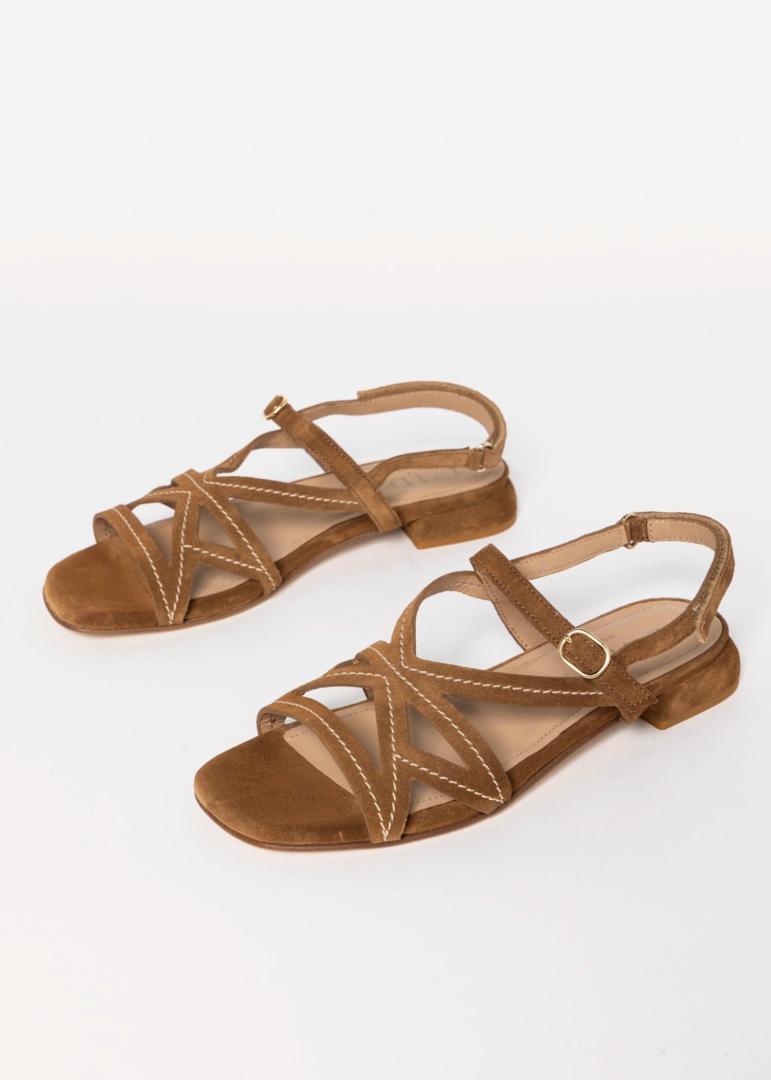 swatch_Whiskey Suede l'idea flat strappy sandal