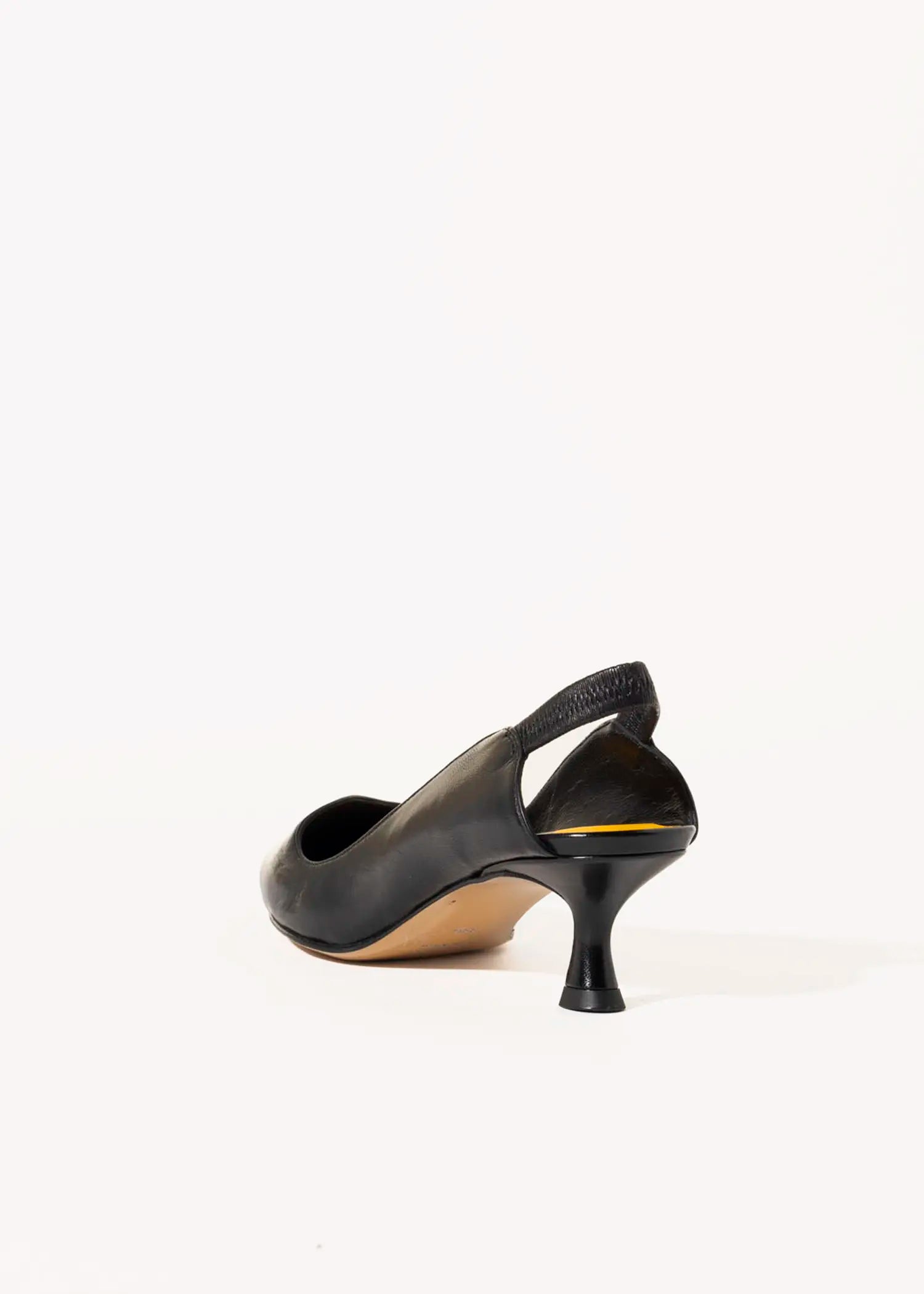 swatch_black leather leather slingback pump heels