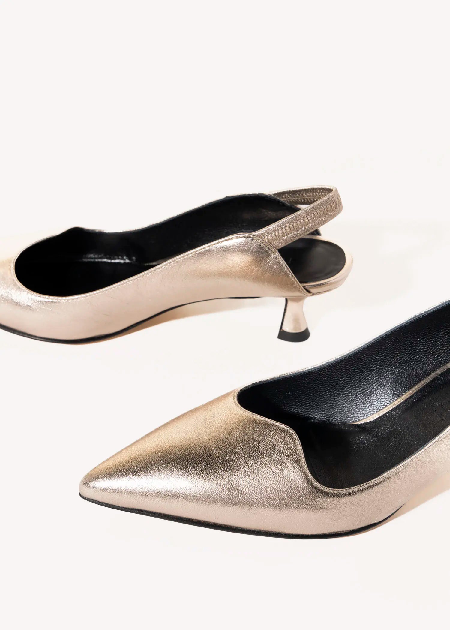 swatch_champagne leather leather slingback pump heels