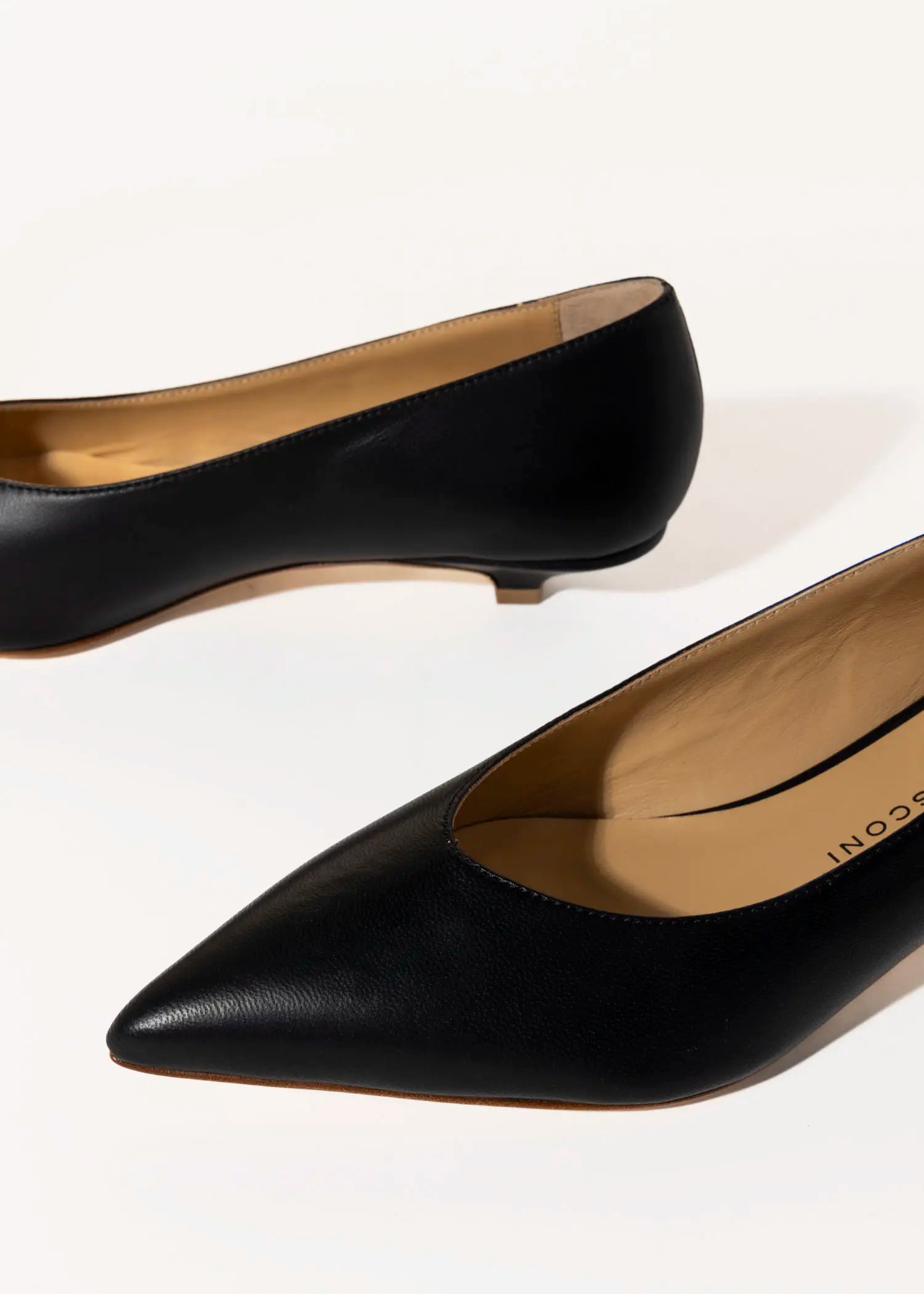 swatch_black leather gloria kitten heel pump heels