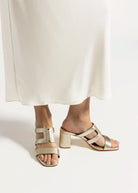 swatch_platino leather heeled cutout sandal heeled sandals