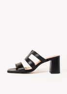 swatch_black leather heeled cutout sandal heeled sandals