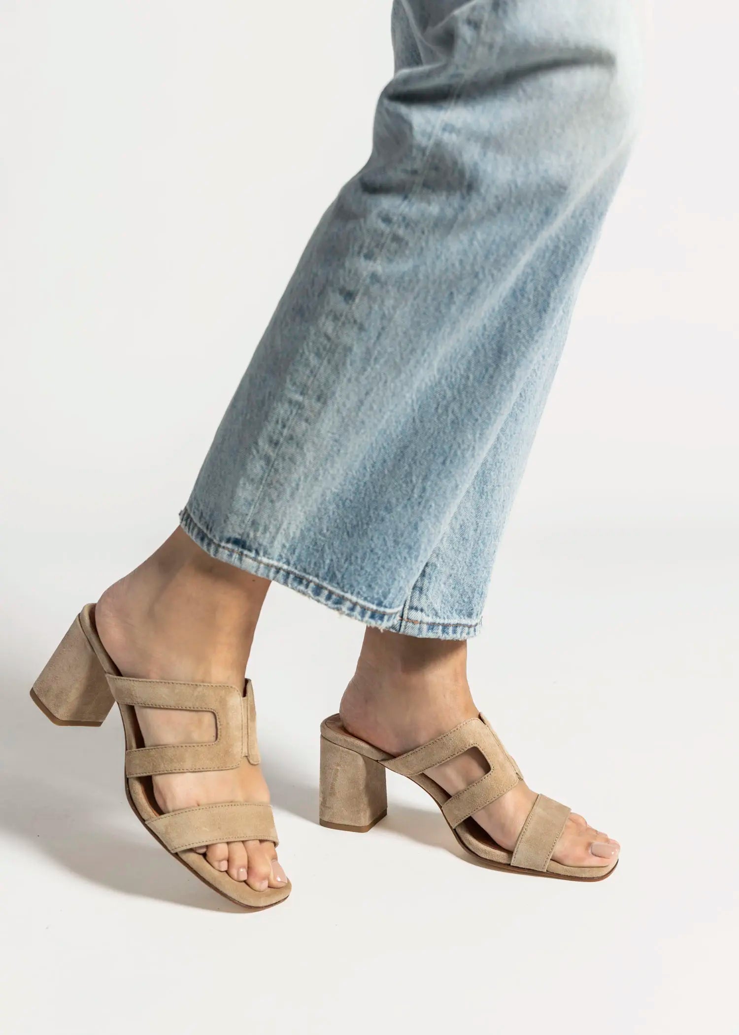 swatch_sand suede heeled cutout sandal heeled sandals