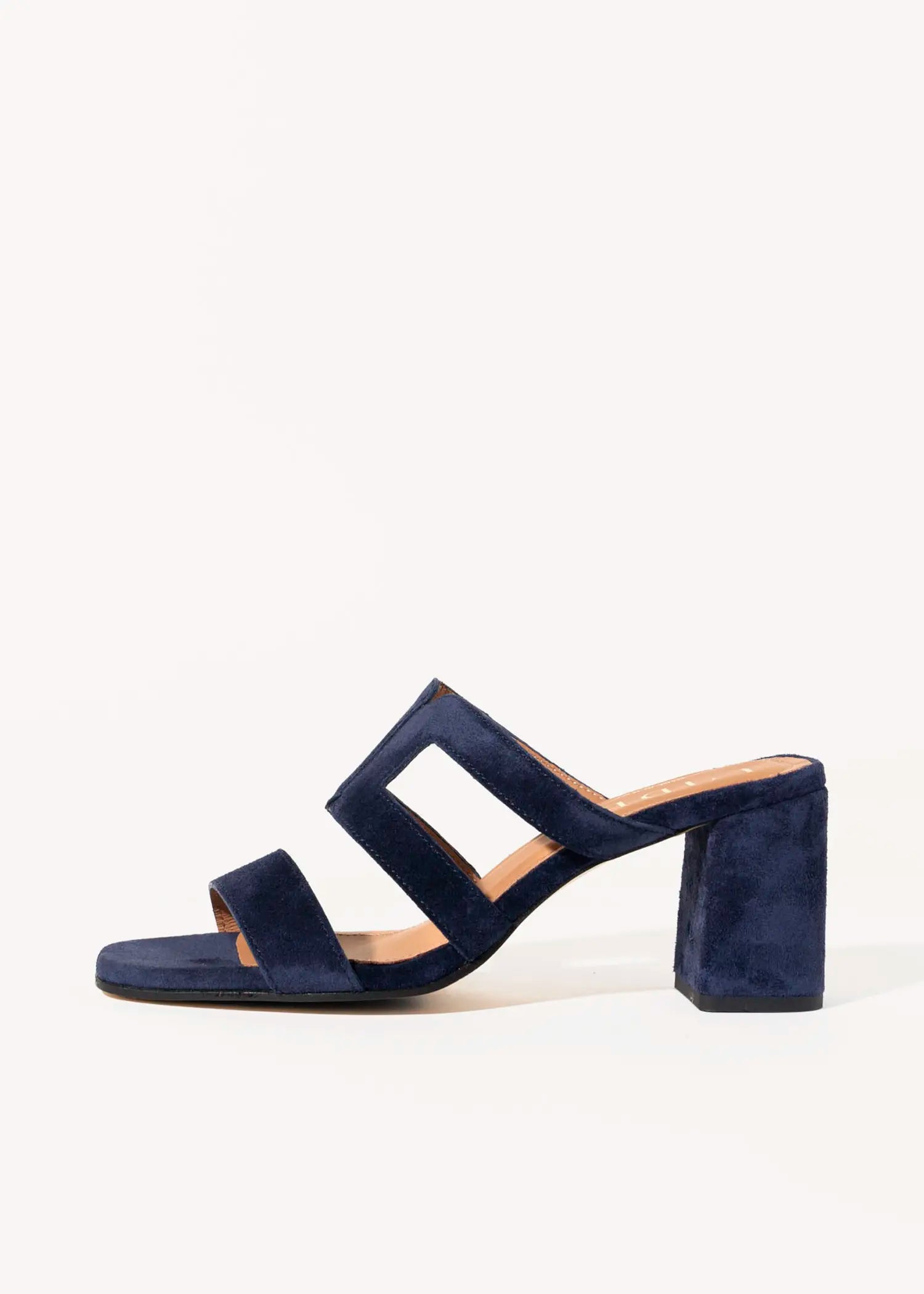 swatch_navy suede heeled cutout sandal heeled sandals