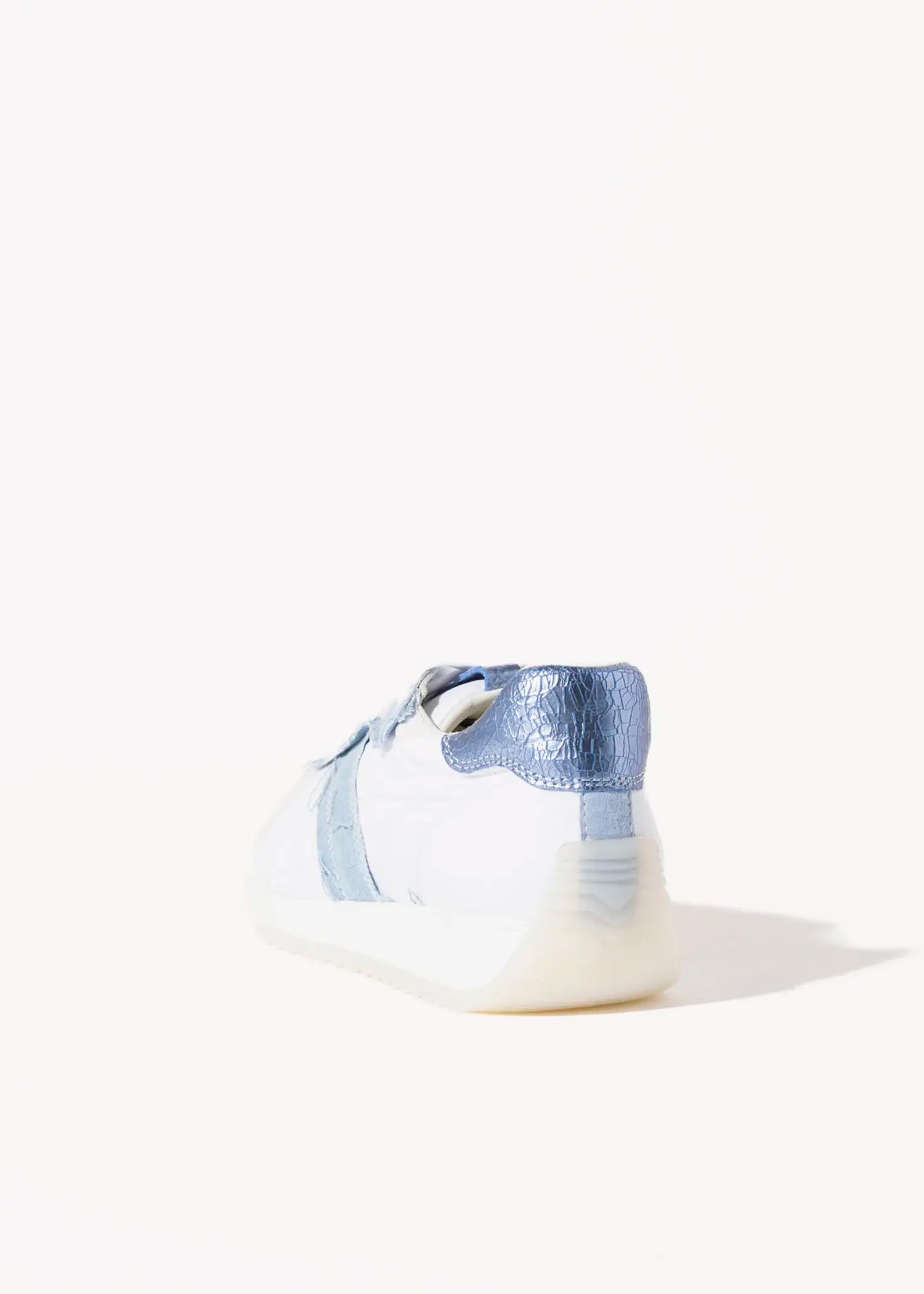 swatch_white/blue nylon sneaker shoes