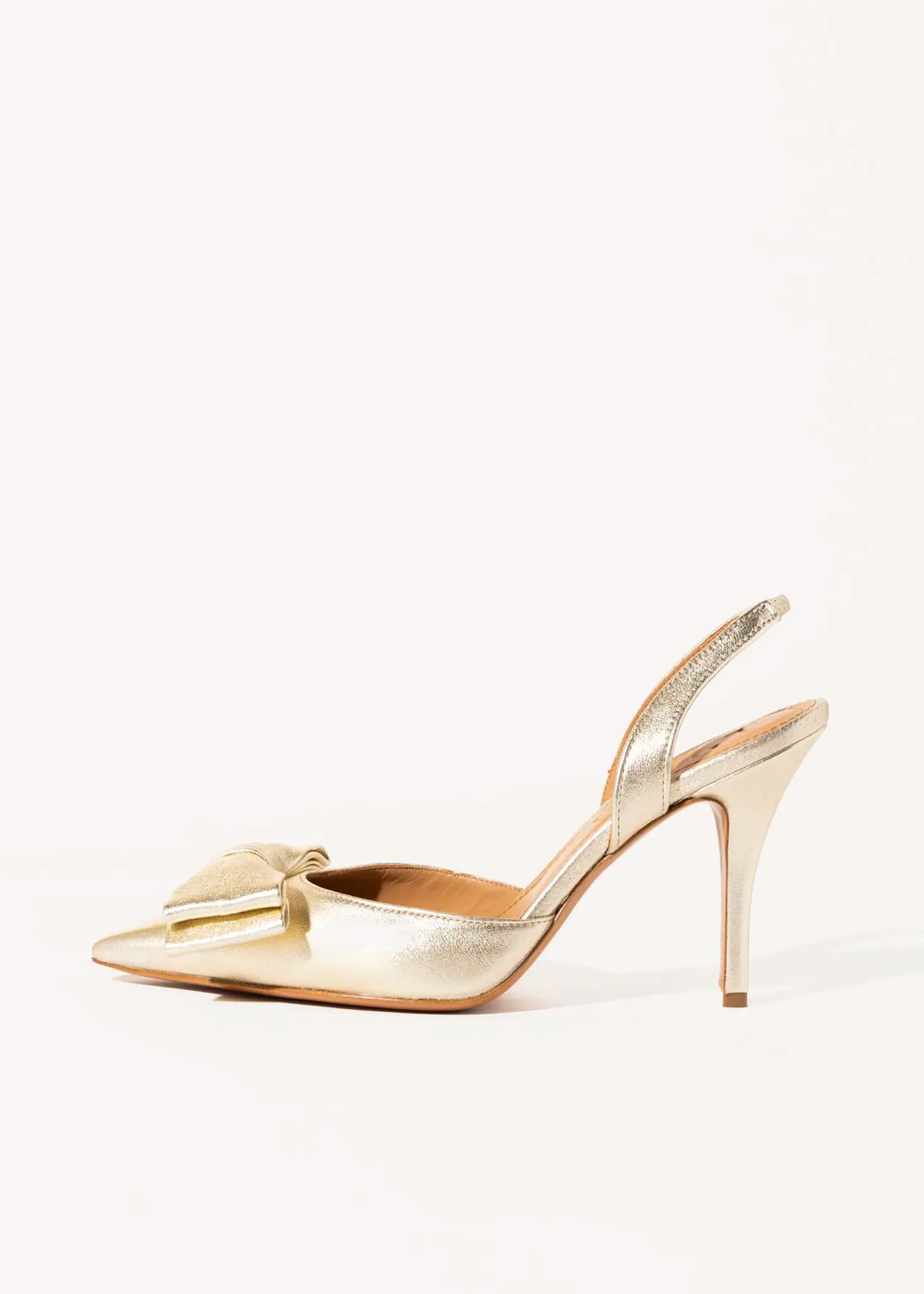 swatch_gold metallic slingback heels