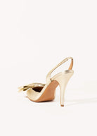 swatch_gold metallic slingback heels