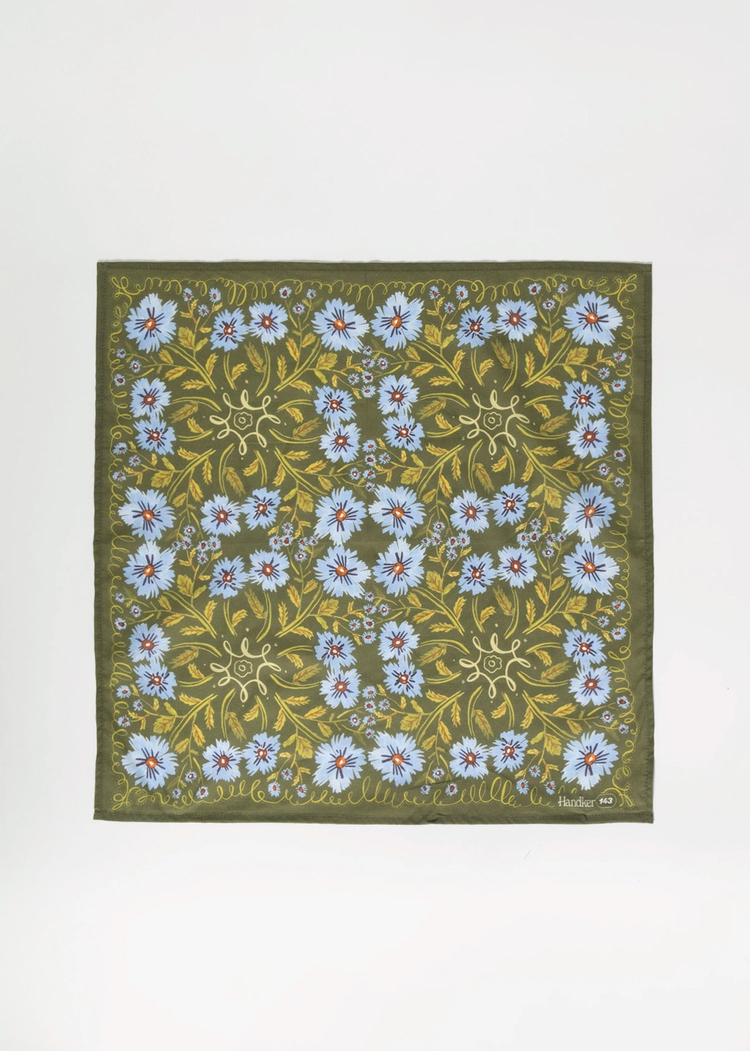 swatch_Clara-Olive cotton bandana