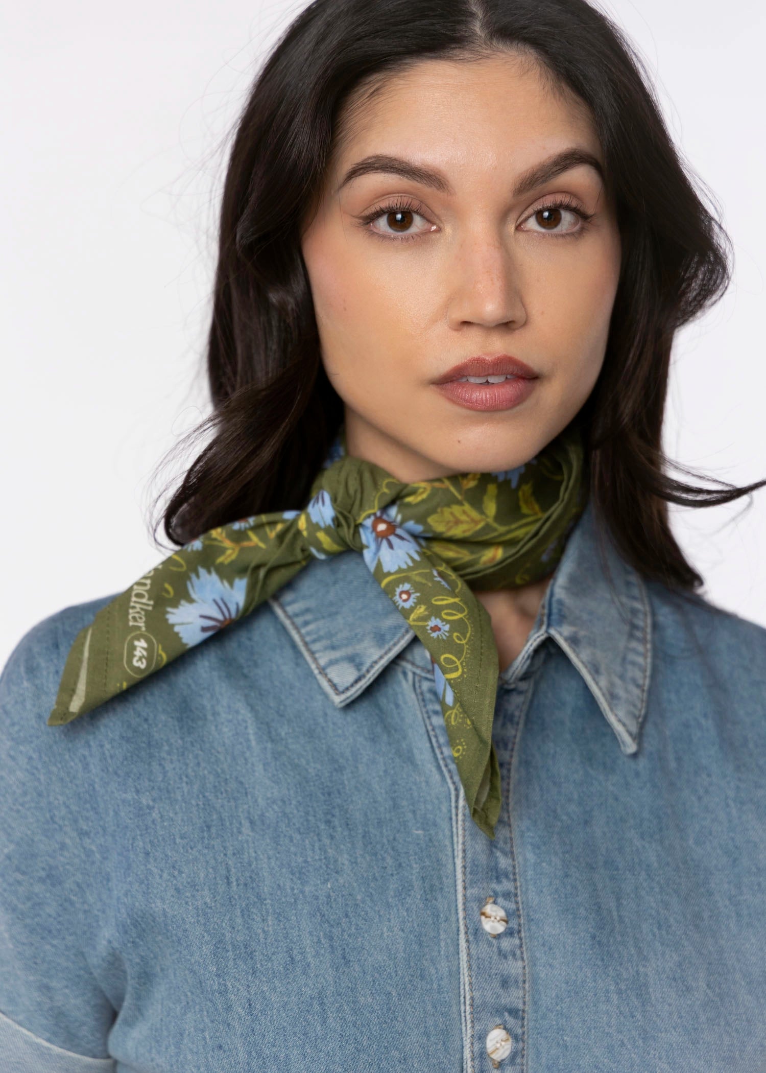 swatch_Clara-Olive cotton bandana