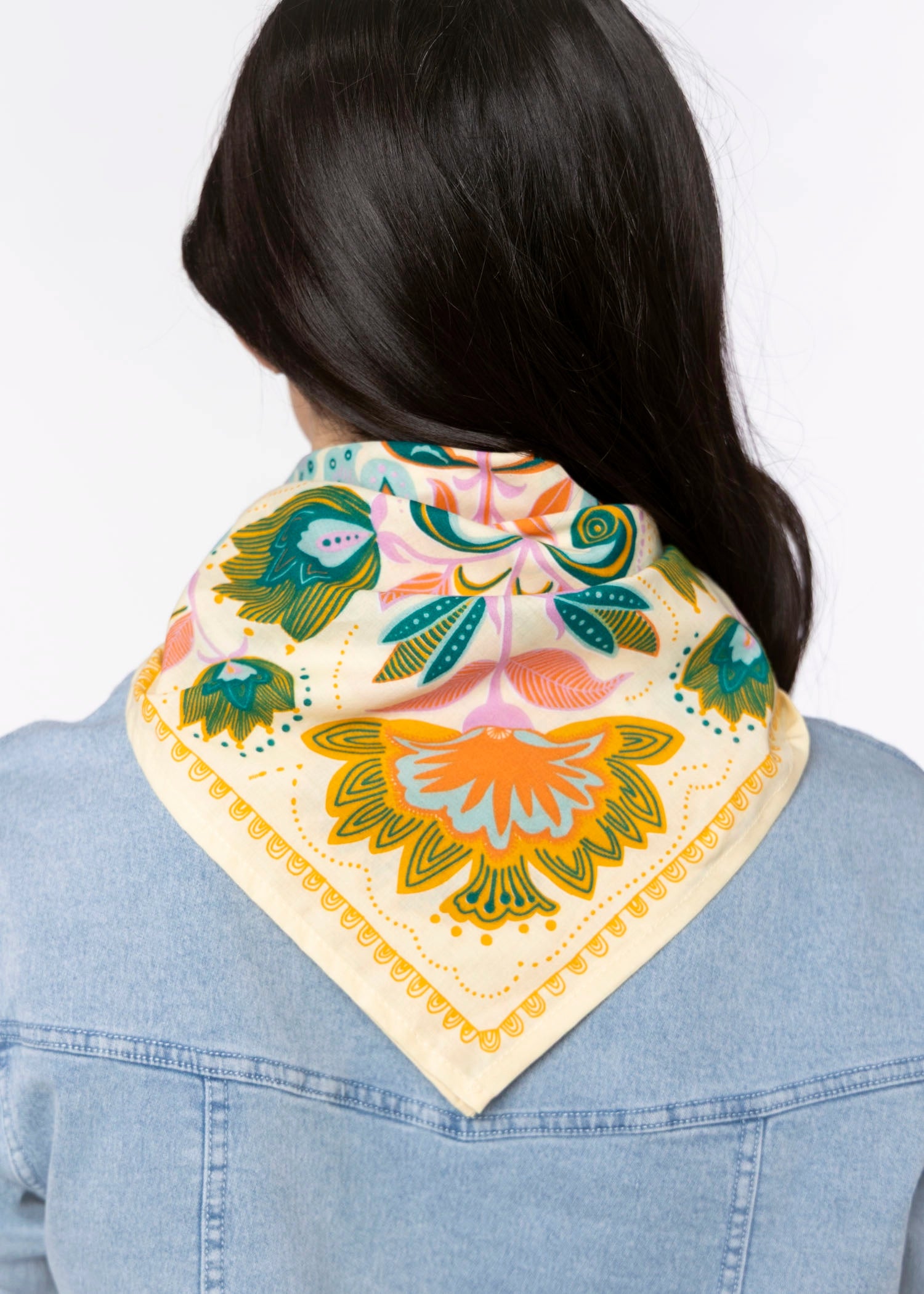 swatch_Ingrid-Yellow cotton bandana