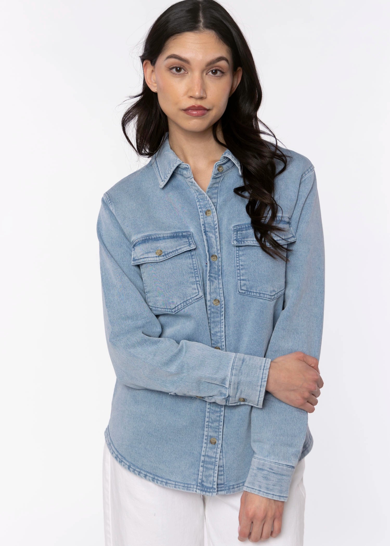 swatch_Denim thread and supply rylee shirt