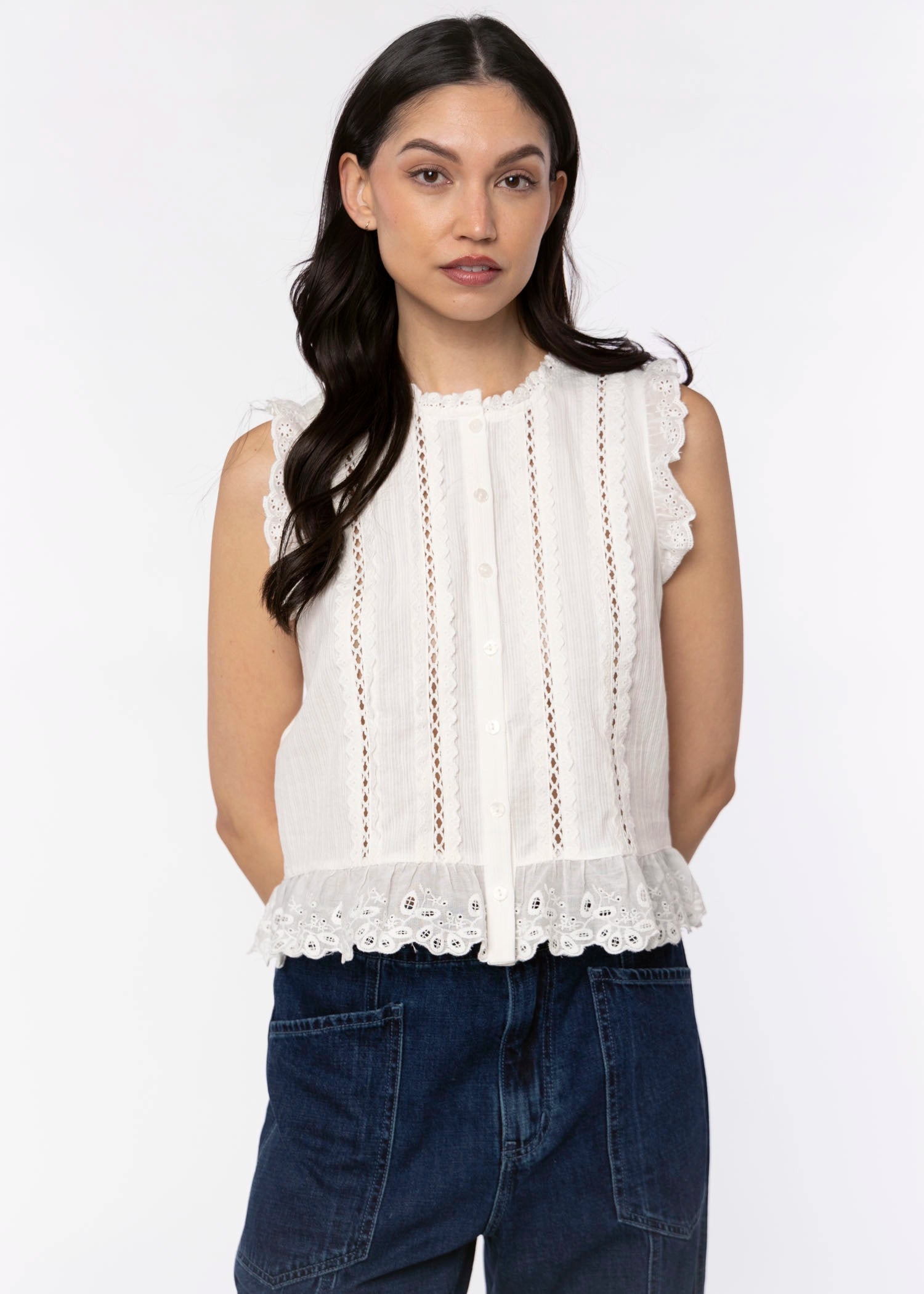 swatch_Eggshell heartloom dia blouse