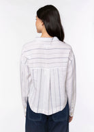 swatch_White/Blue thread and supply madelyn shirt