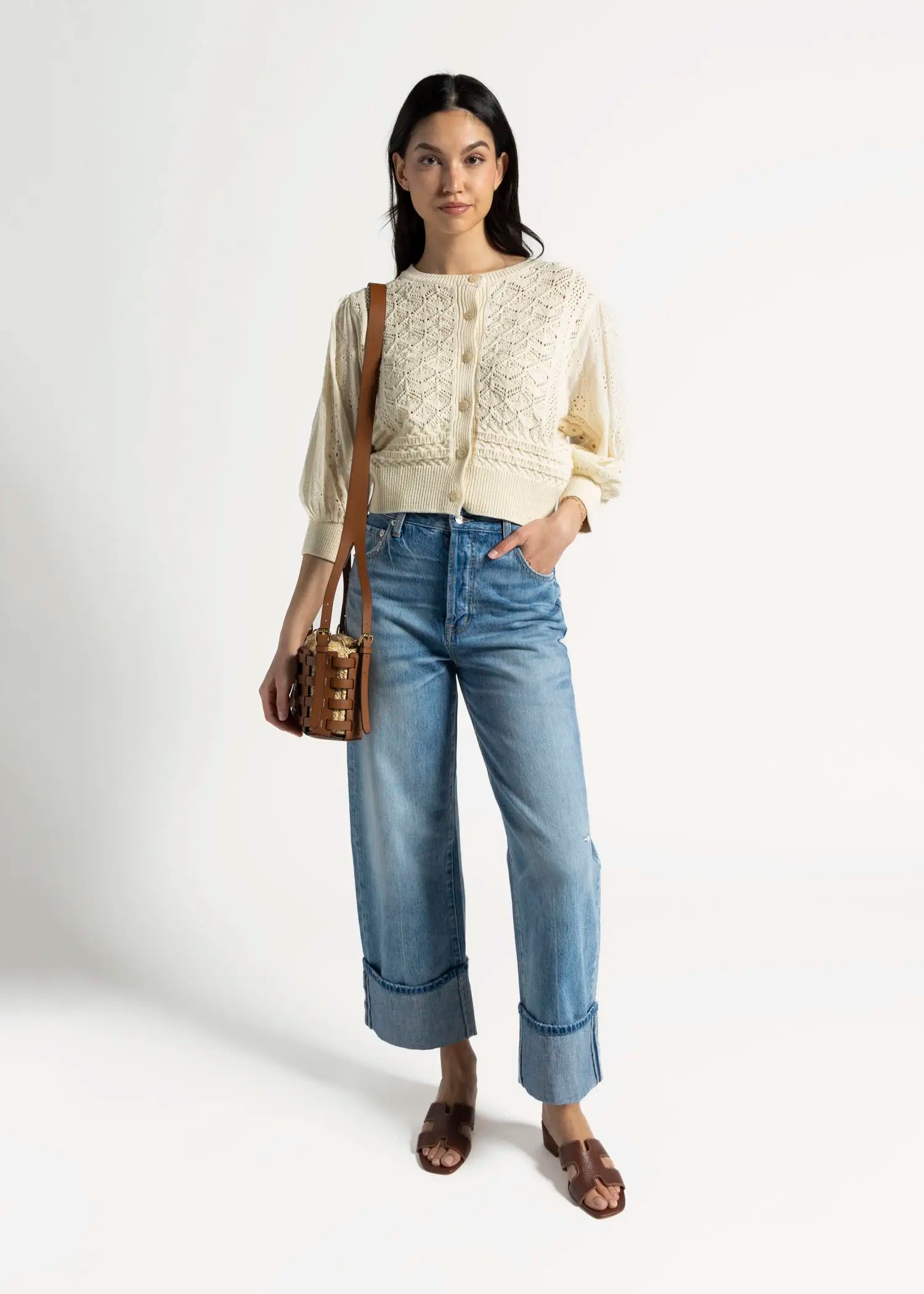 swatch_blue ryder cuffed jean apparel