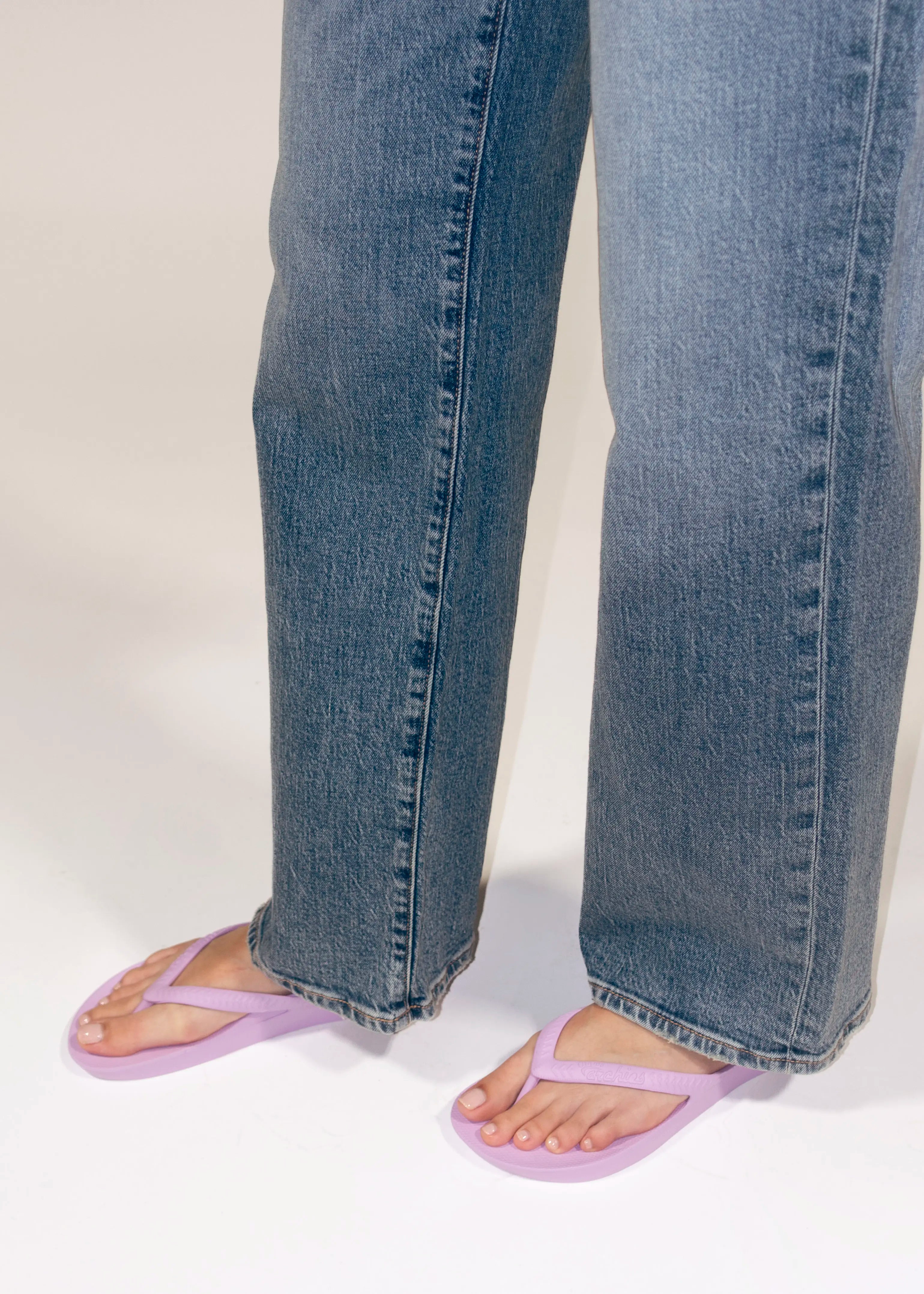 swatch_Lilac arch support flip flop flat sandals