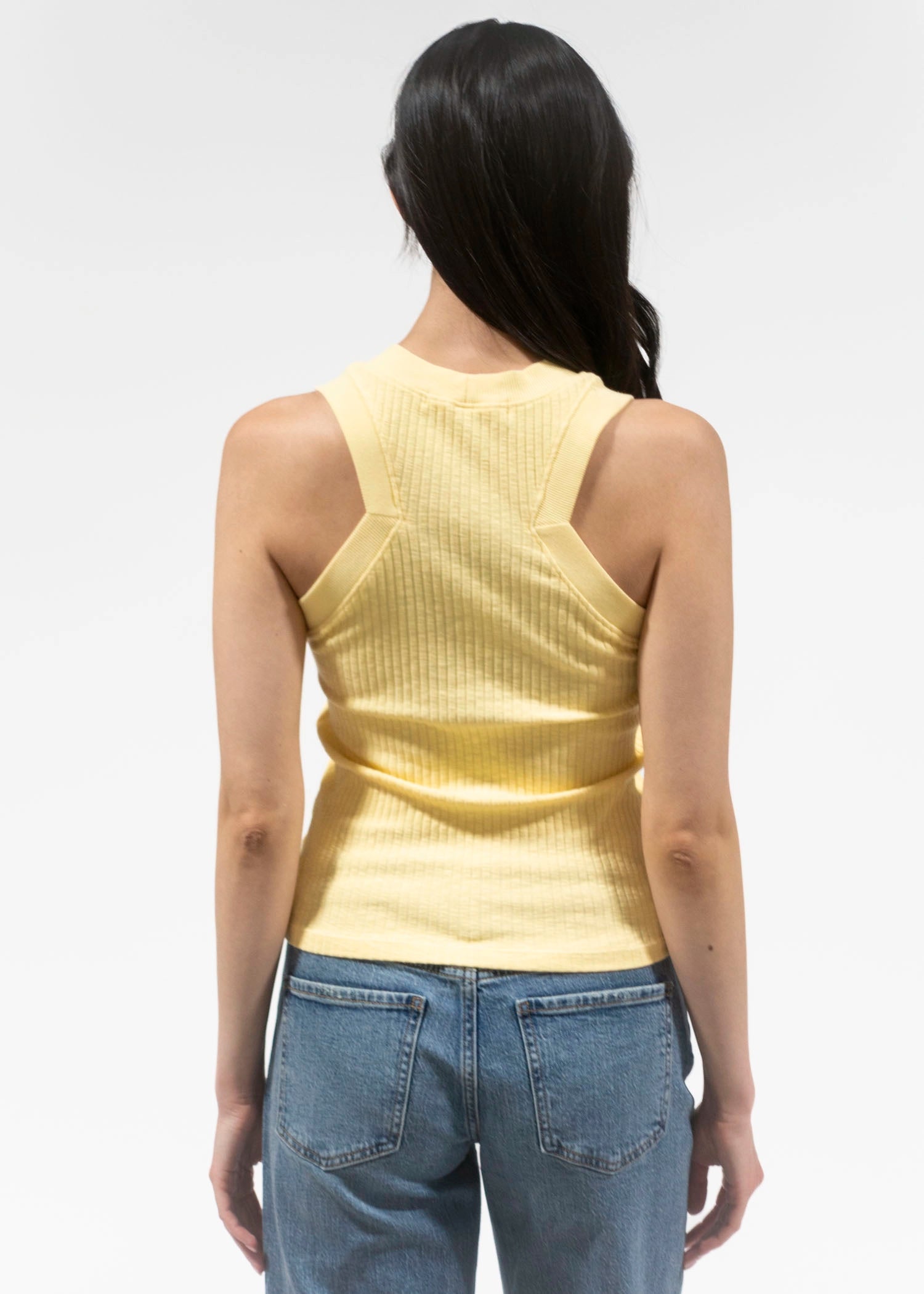swatch_Butter Yellow player racerback tank apparel