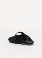 swatch_Black Suede bibi lou maia flat